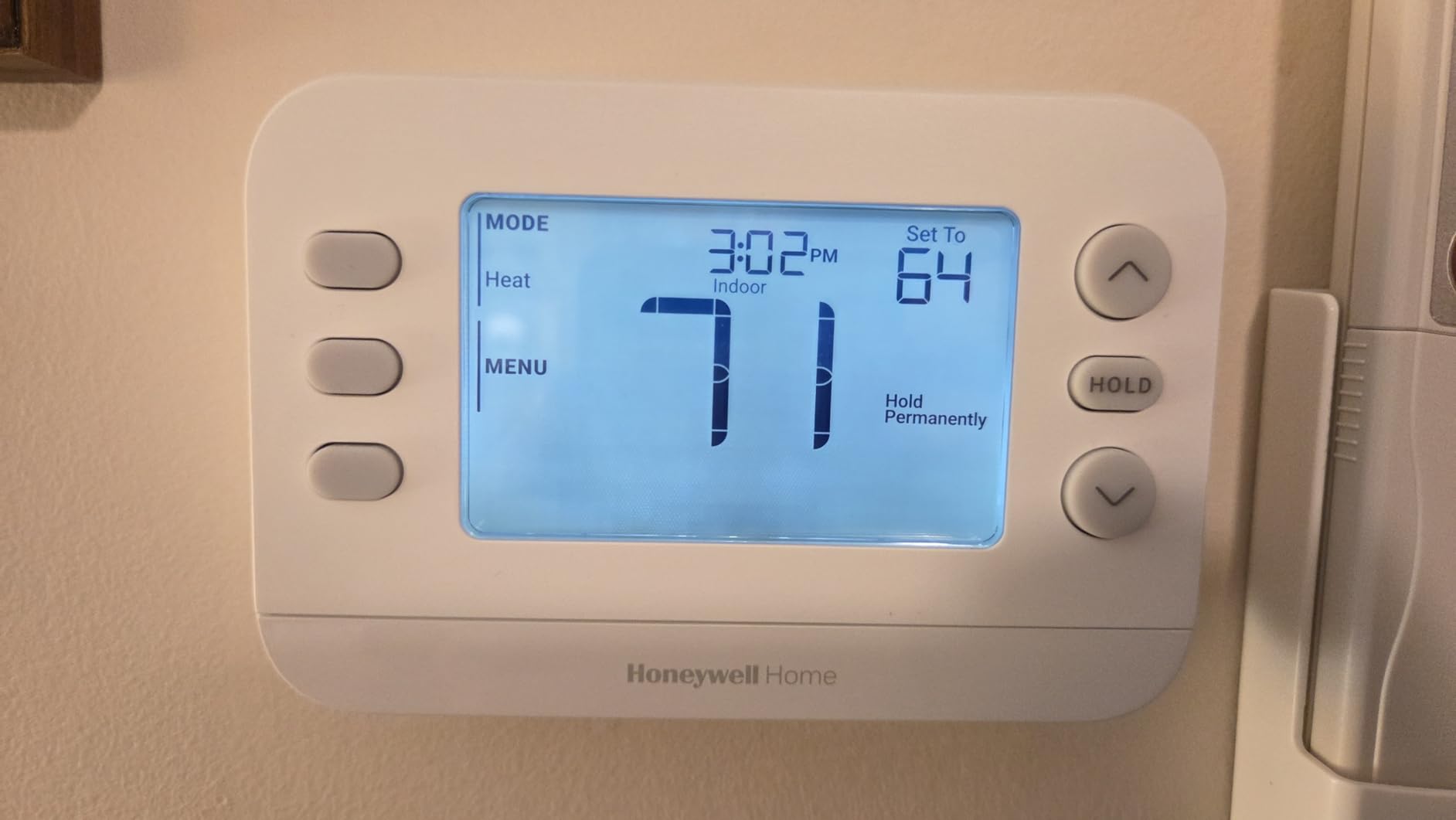 Honeywell Home X2P Programmable Thermostat, White | Conventional/Heat Pump Compatibility, Flexible Schedule, RTH22B customer photo 1