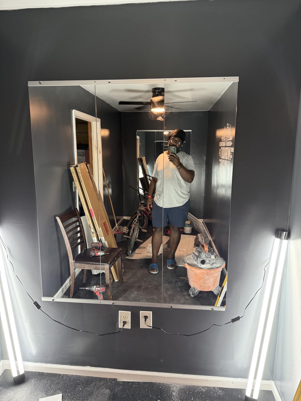 LOAAO Home Gym Mirror 48