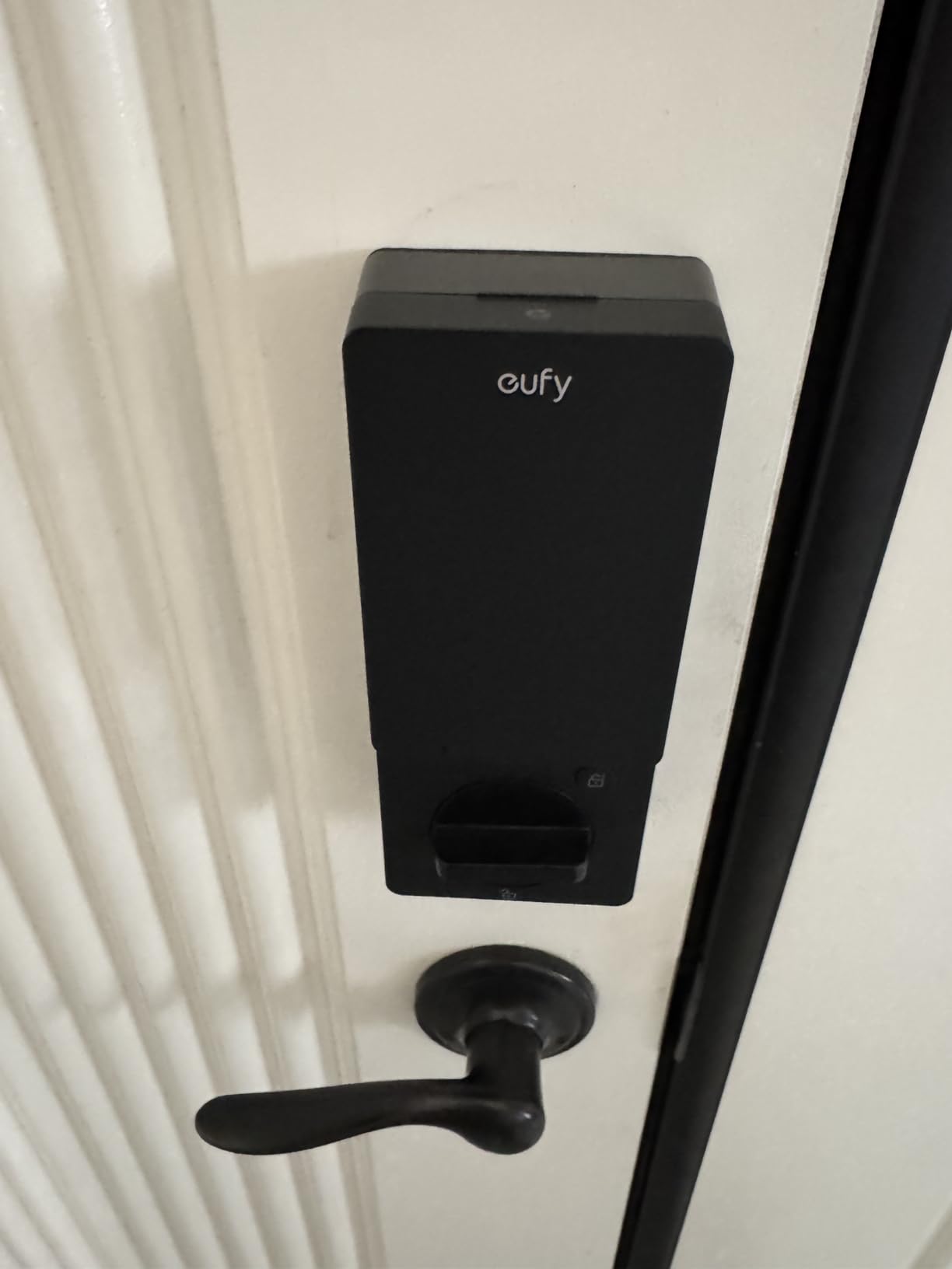 eufy Security Smart Lock FamiLock E34 with Palm Vein Recognition | ANSI/BHMA Grade 1, Auto Lock, IP65 Waterproof, Keyless Entry Door Lock for Front Door, Wi-Fi Keypad Deadbolt, No Monthly Fee customer photo 2