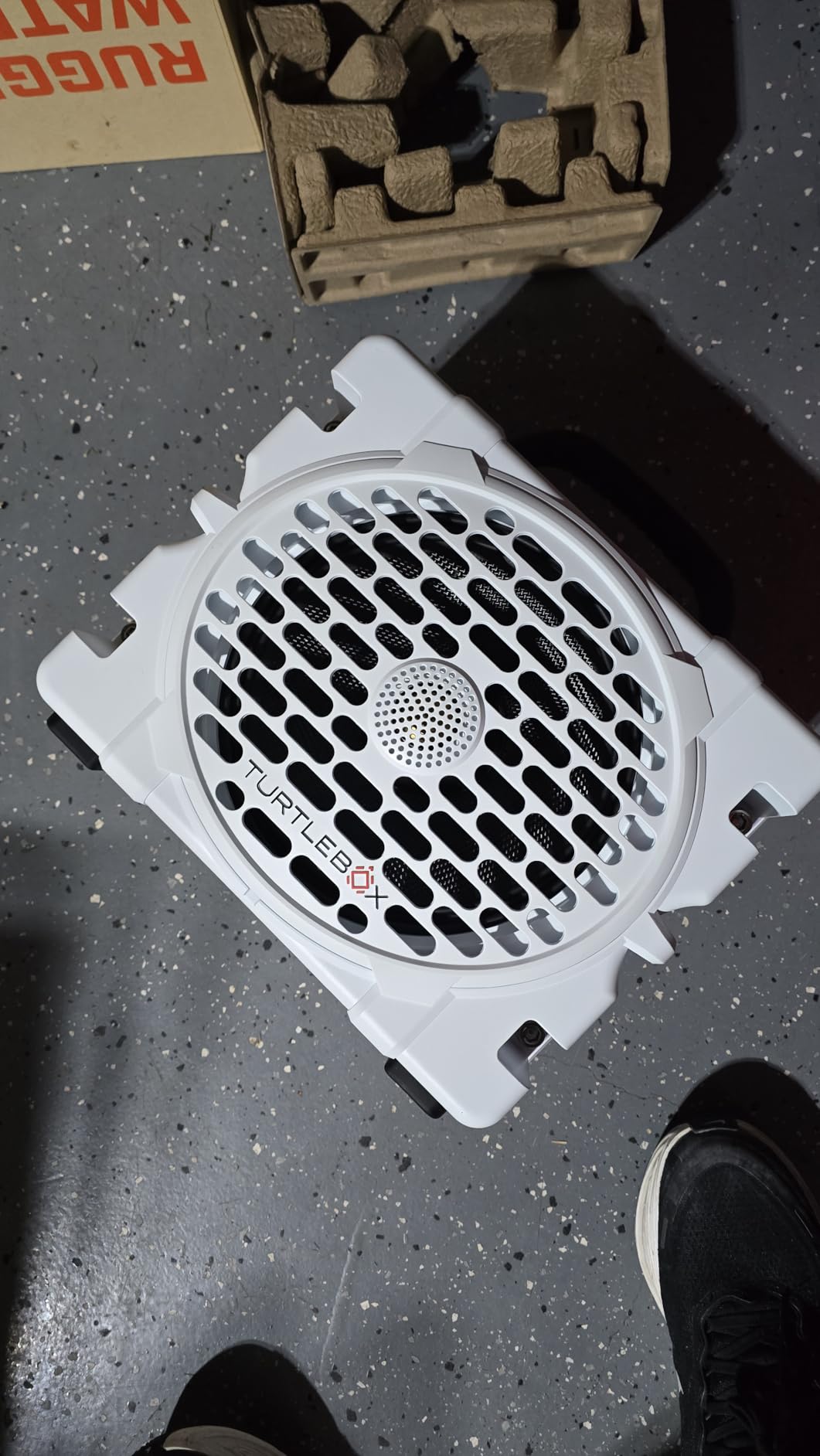 Turtlebox Grande, Largest Outdoor Bluetooth Speaker, Waterproof, Gray customer photo 2