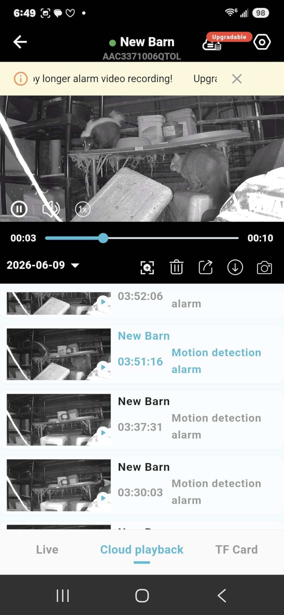2026 Upgraded 2K Wireless Security Camera with 64G SD Card, Free Cloud Storage, 1-6 Month Battery Life, AI Motion Detection, Spotlight, Siren Alarm, 2-Way Audio, Waterproof WiFi Surveillance Camera customer photo 2