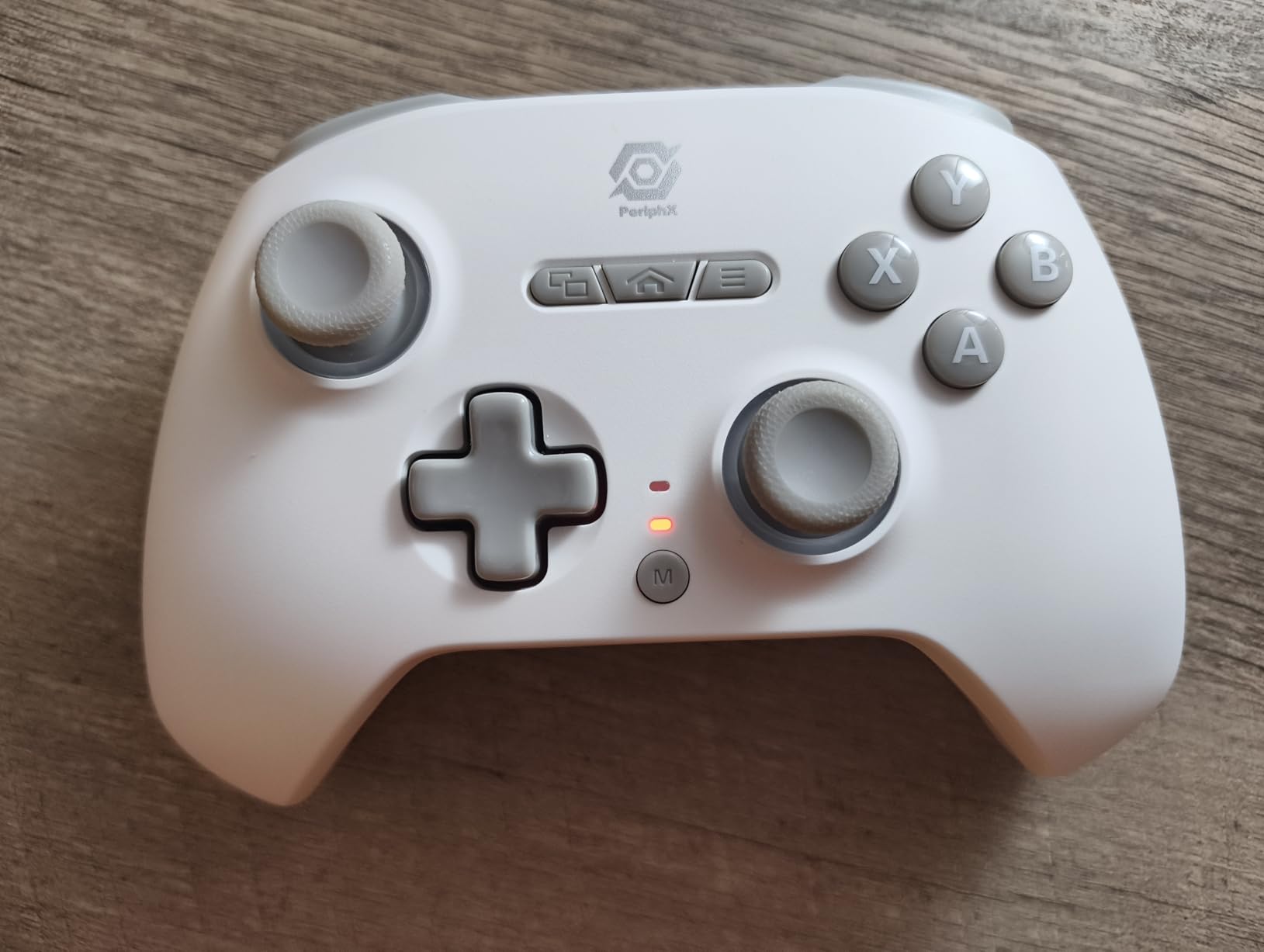 PeriphX Wireless PC Controller with 1000Hz Polling Rate, Switchable Hall and Tactile Triggers (Long/Short Travel Triggers), Hall Joysticks, Turbo, Macro, RGB Lighting, 2.4G Bluetooth Wired, Compatible with Windows PC/Switch1,2/Steam Deck/Android/iOS customer photo 2