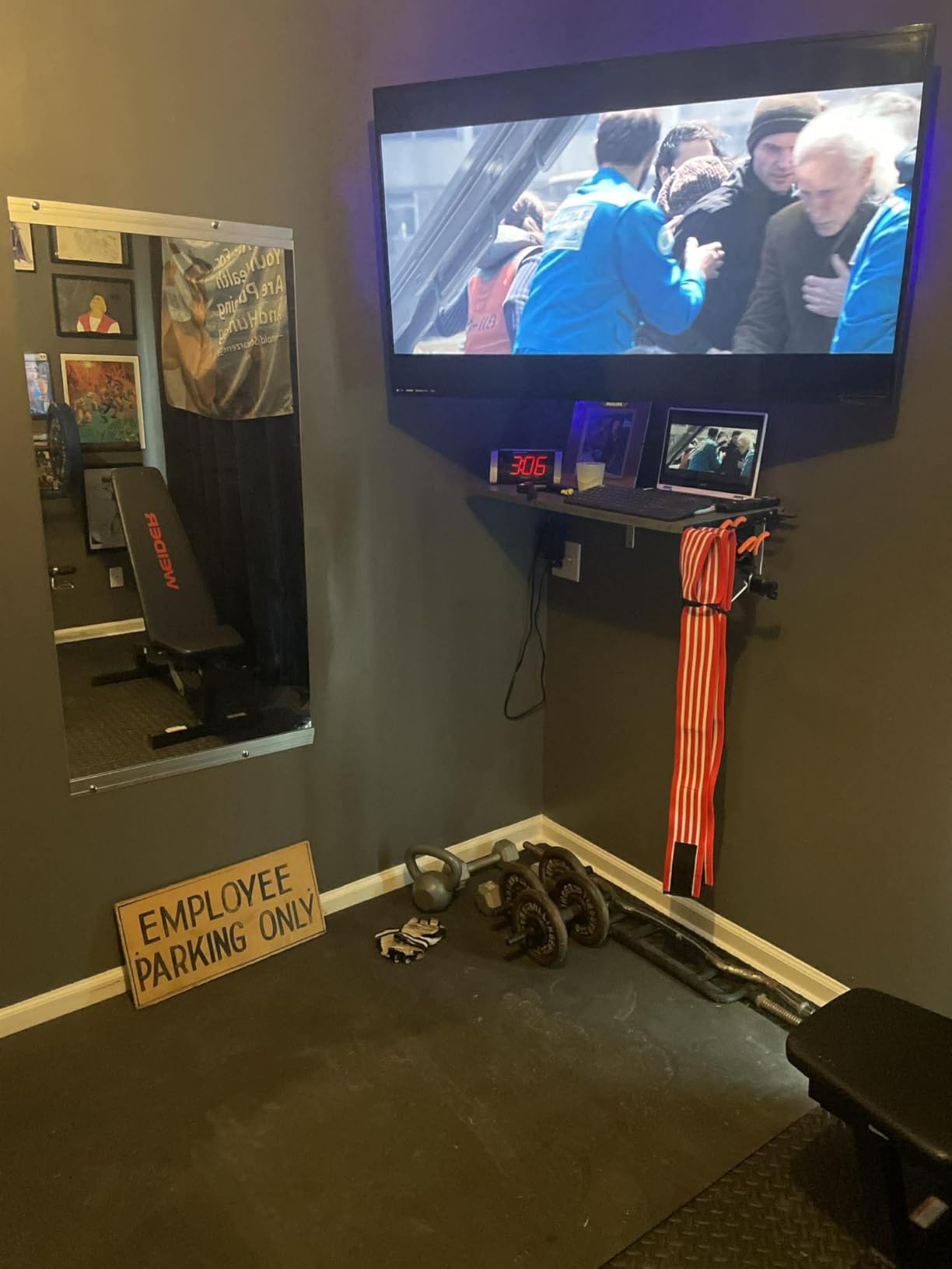 48x24 in Home Gym Mirrors, 2-Pack,Frameless,Wall Mounted customer photo 2