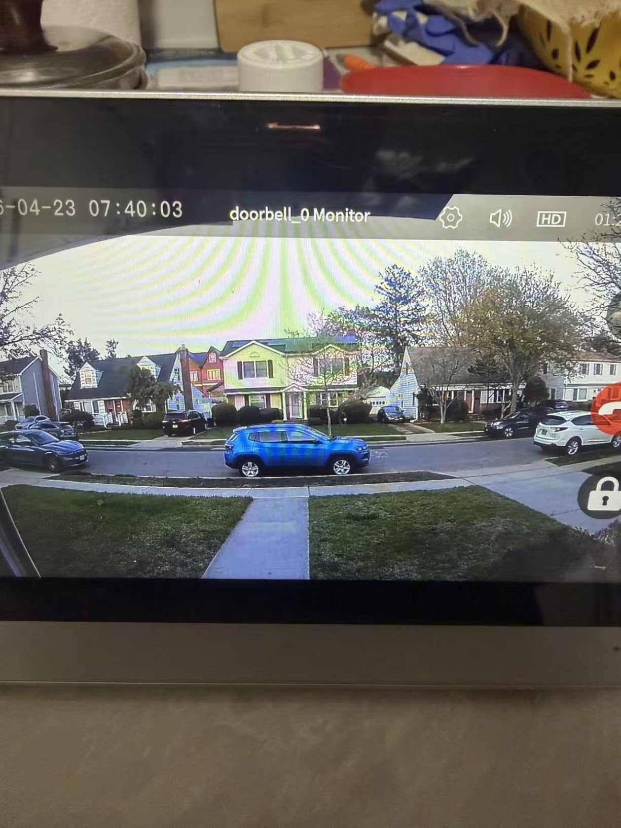 Wireless Smart Video Doorbell System, 7 Inch Touchscreen Display, 1080P Video Doorbell Camera with Motion Detection, 2-Way Audio, Local Storage No Subscription, Easy Install Without Wiring customer photo 1
