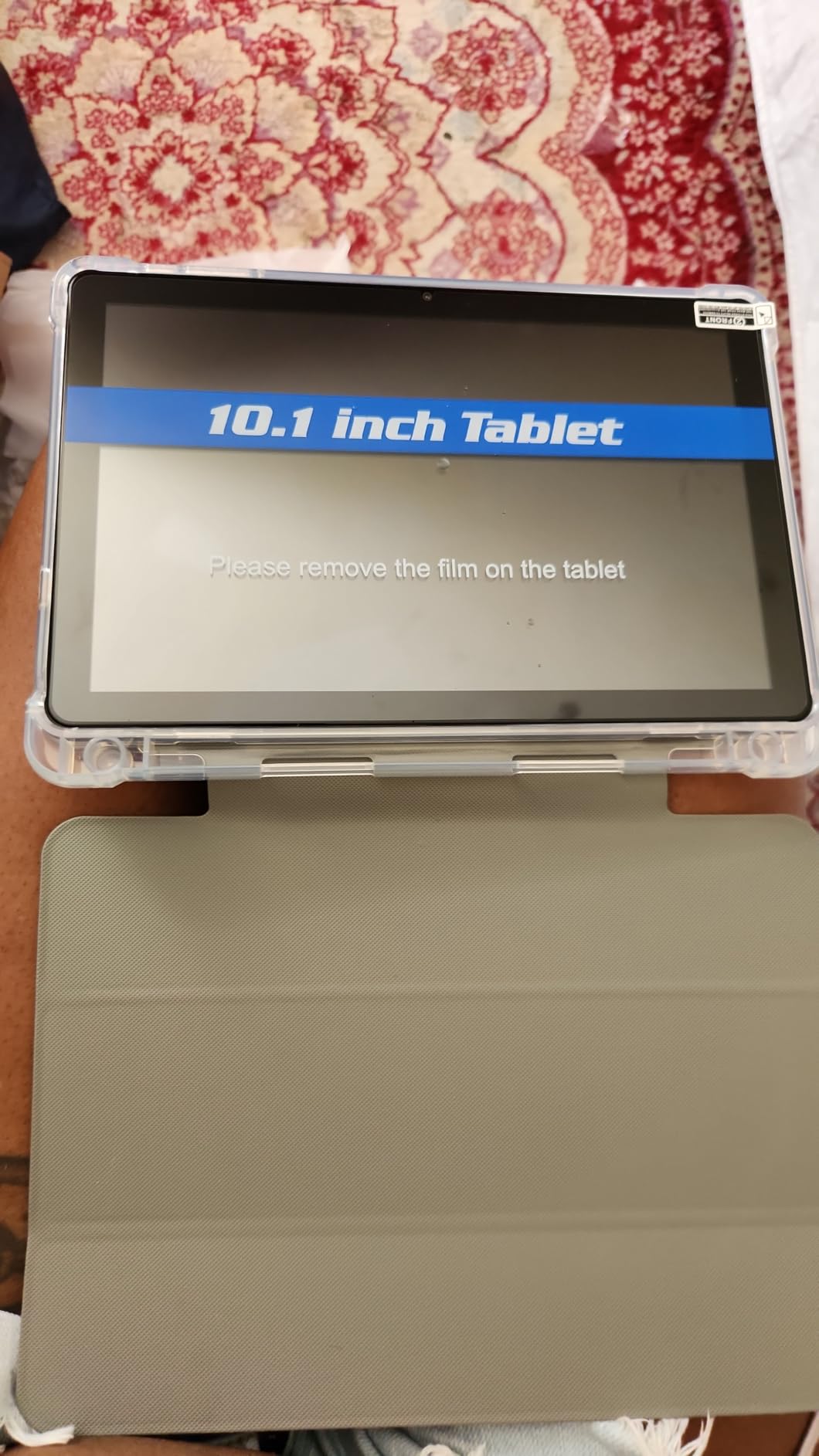 Android 16 Tablet 10 inch Tablets, 20GB RAM 128GB ROM 2TB Expand, 2.0Ghz CPU Octa-Core Processor Tablet PC with Case and Stylus, 5G WiFi6, BT5.0, 6000mAh Battery, Dual Camera, Widevine L1, GMS, Black customer photo 1