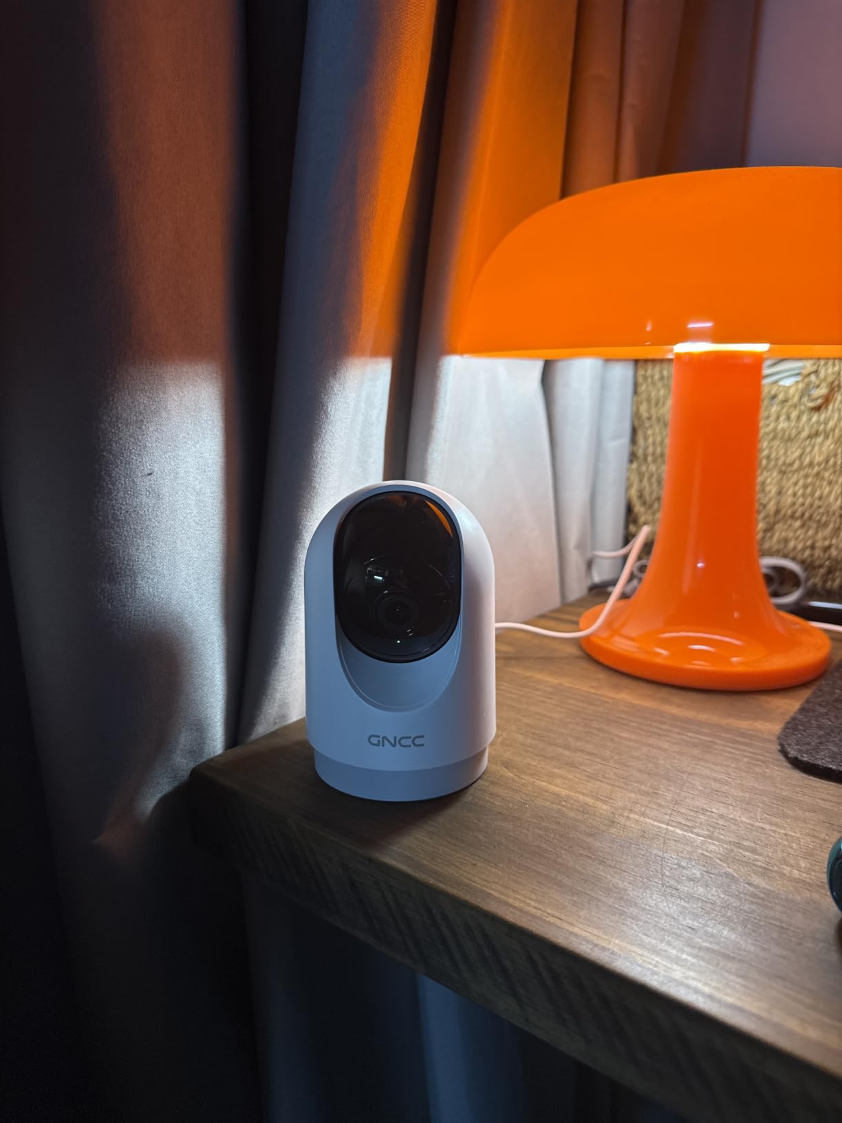 GNCC 2K Indoor Security Camera with Motion Detection, 2.4G WiFi, 1Pack customer photo 2
