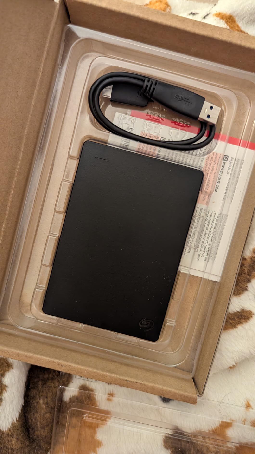 Seagate One Touch 8TB External Hard Drive Desktop HDD - USB-C Compatible with Most Windows and macOS, Rescue Recovery (STNB8000400) customer photo 1