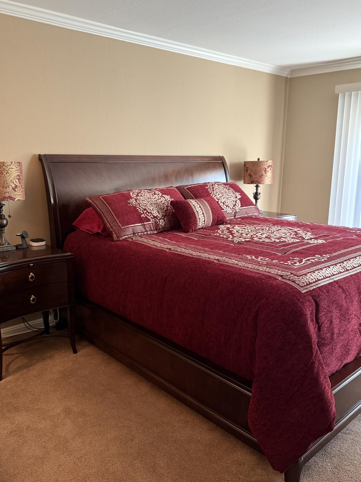 Bwarm WiFi Heated Mattress Pad King Size, Bed Warmer with 9 Heat Settings, 1-12 Hours Auto Off Deep Pocket, Machine Washable, Diamond Quilted White King 78