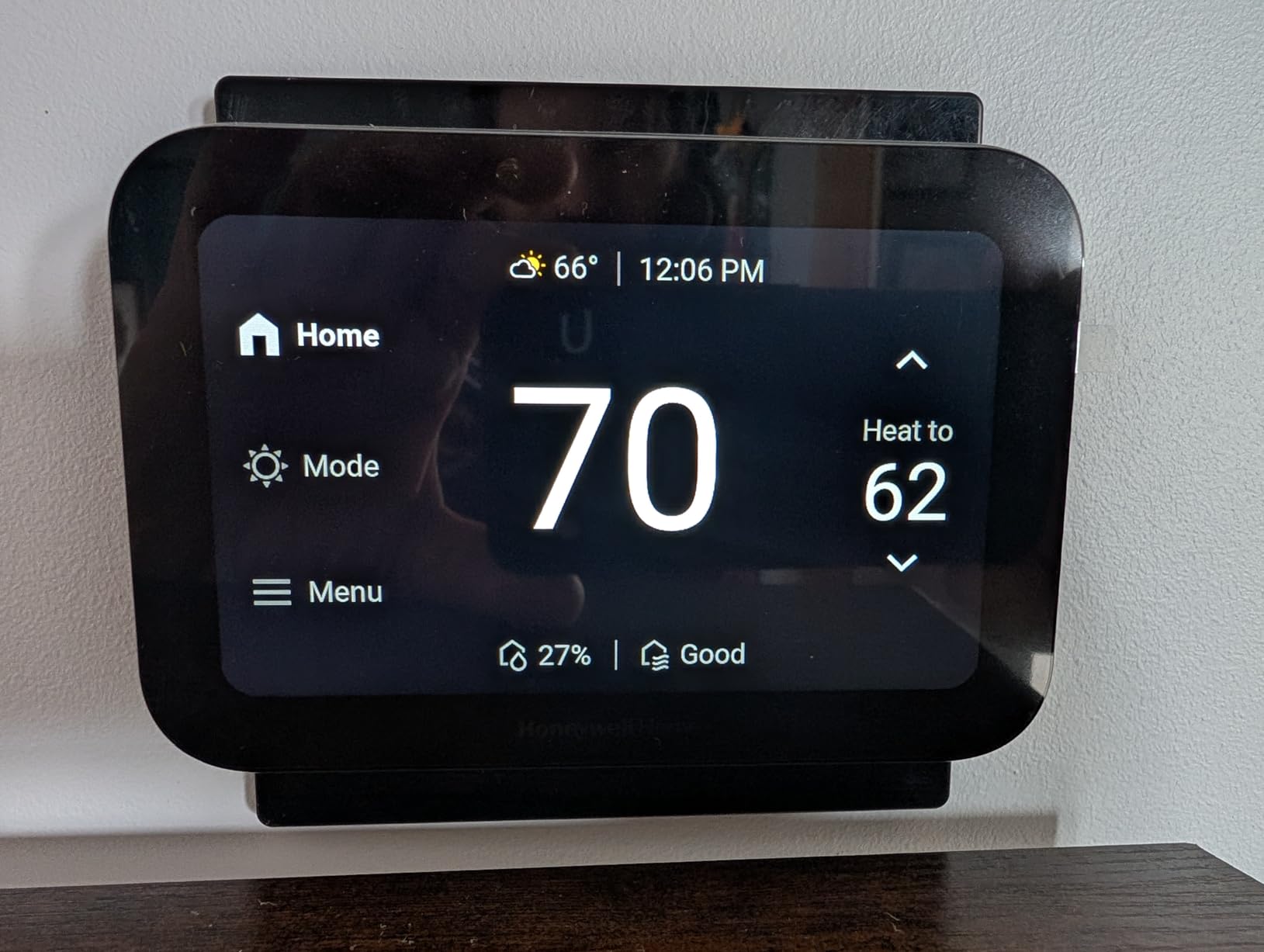 Honeywell Home X8S Premium Smart Wi-Fi Thermostat, Video Doorbell Access, Humidity Control, 5