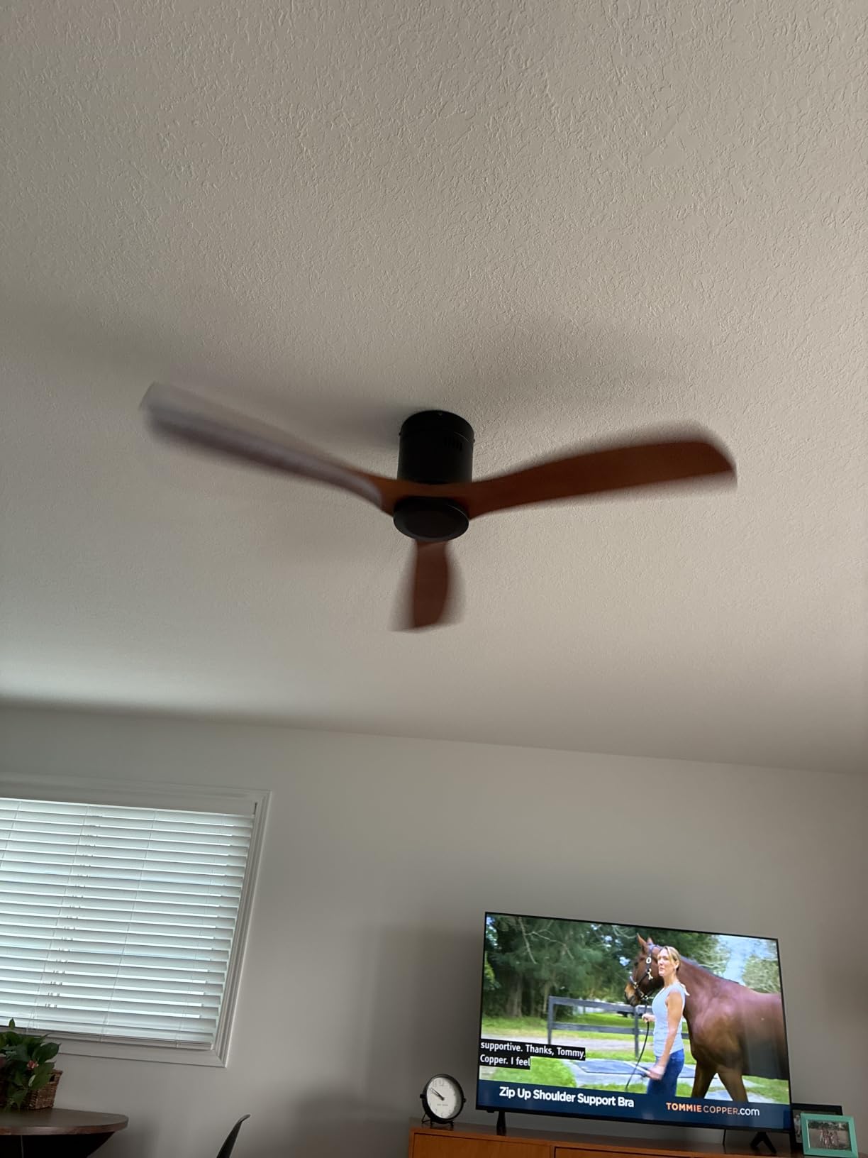 Sofucor 52 Inch Smart Ceiling Fans with Lights, Low Profile Flush Mount customer photo 2