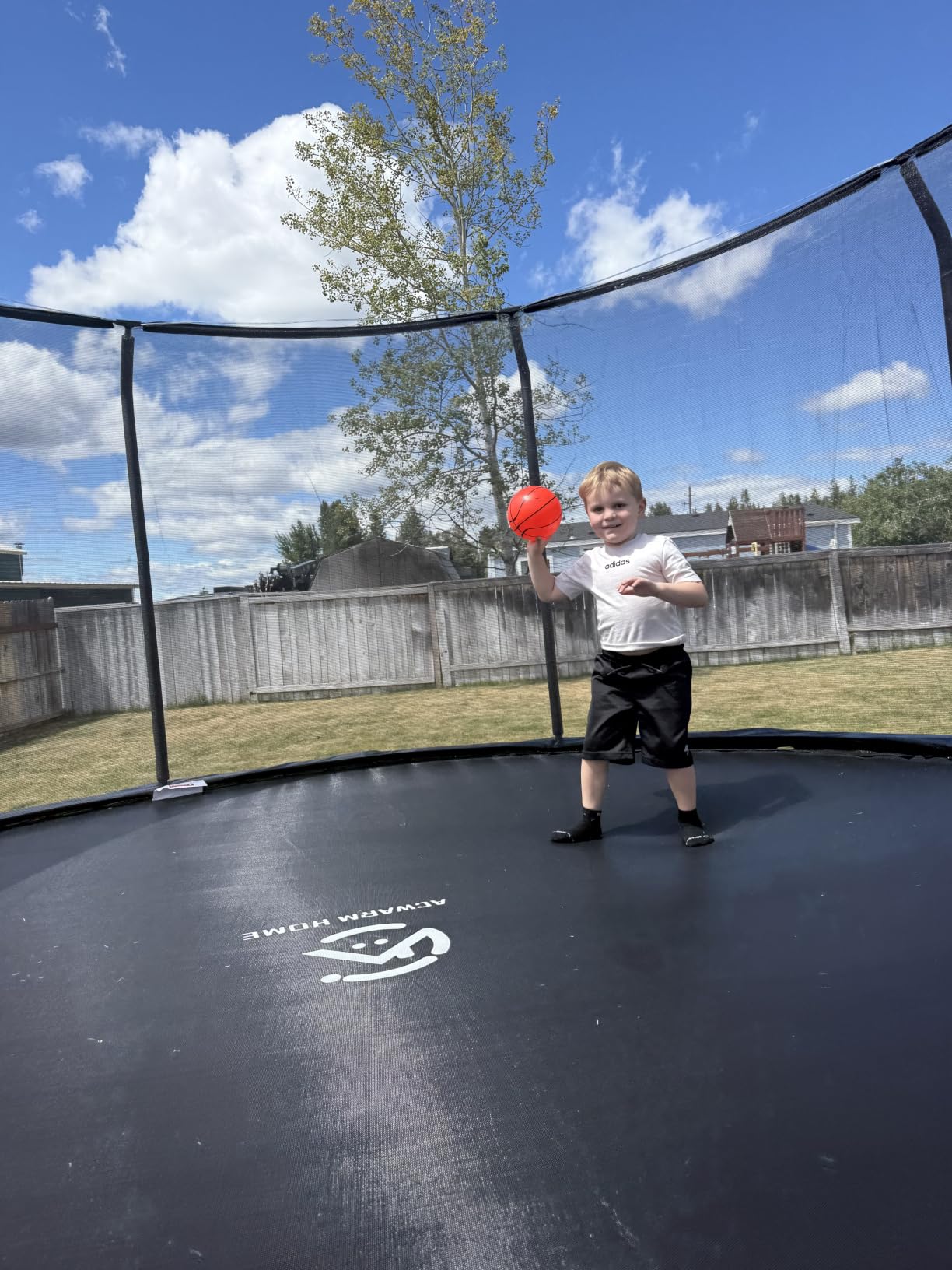 Outdoor Trampoline with Net for Kids 10FT 12FT 14FT 15FT 16FT customer photo 1