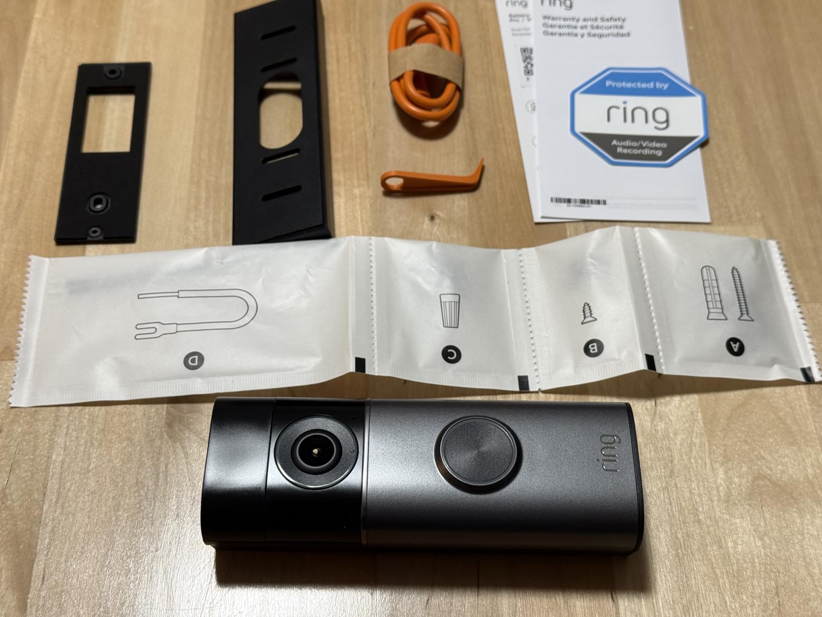 Ring Battery Doorbell 4K Pro (newest model), Retinal 4K with wide-angle video, up to 10x Enhanced Zoom, Night Vision, and Quick Release Ultra Battery Pack, Deep Silver customer photo 1