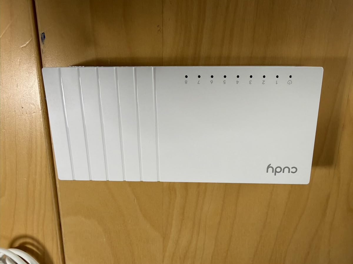 Cudy 8 Port Gigabit Unmanaged Ethernet Switch, USB-C Powered, GS108U customer photo 2