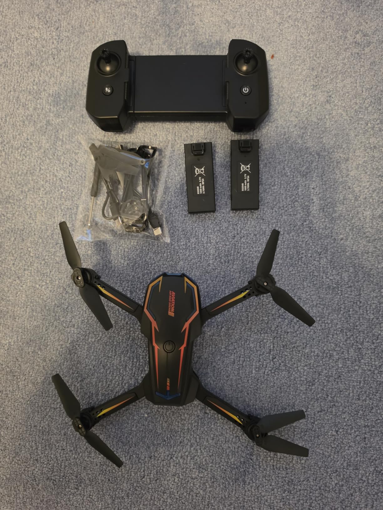 2K HD FPV Drone with Camera for Adults - Altitude Hold, One-Key Takeoff/Landing, 3 Speed Modes, Headless Mode, 2 Batteries, Foldable & Portable, Best Gifts for Beginners, Teen Boys & Girls customer photo 2