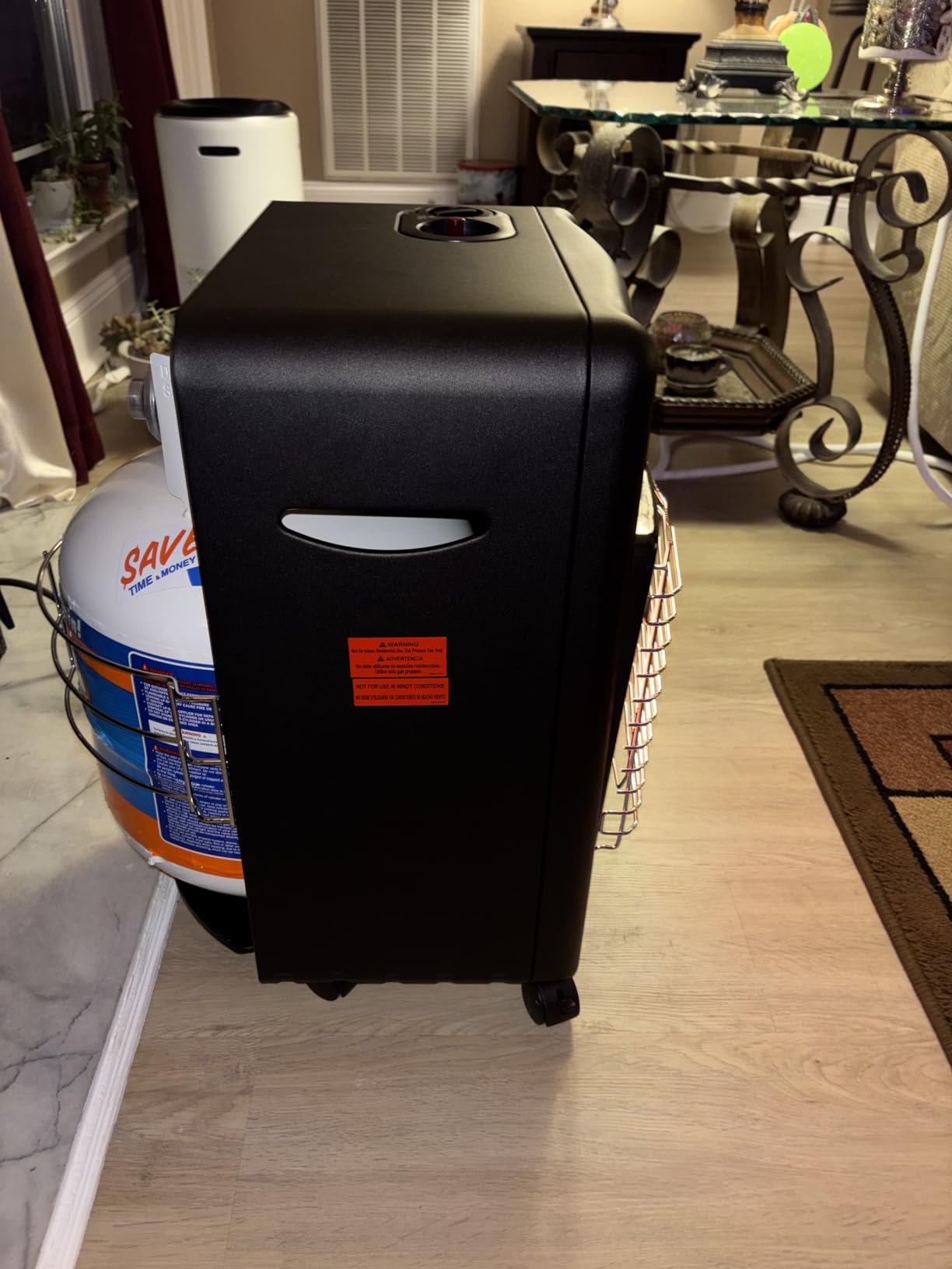 Avenger Portable Outdoor Propane Cabinet Heater – 18,000 BTU Radiant Gas Heater with Tip-Over & ODS Safety Shut-Off - Model # 22BF-A00 customer photo 2
