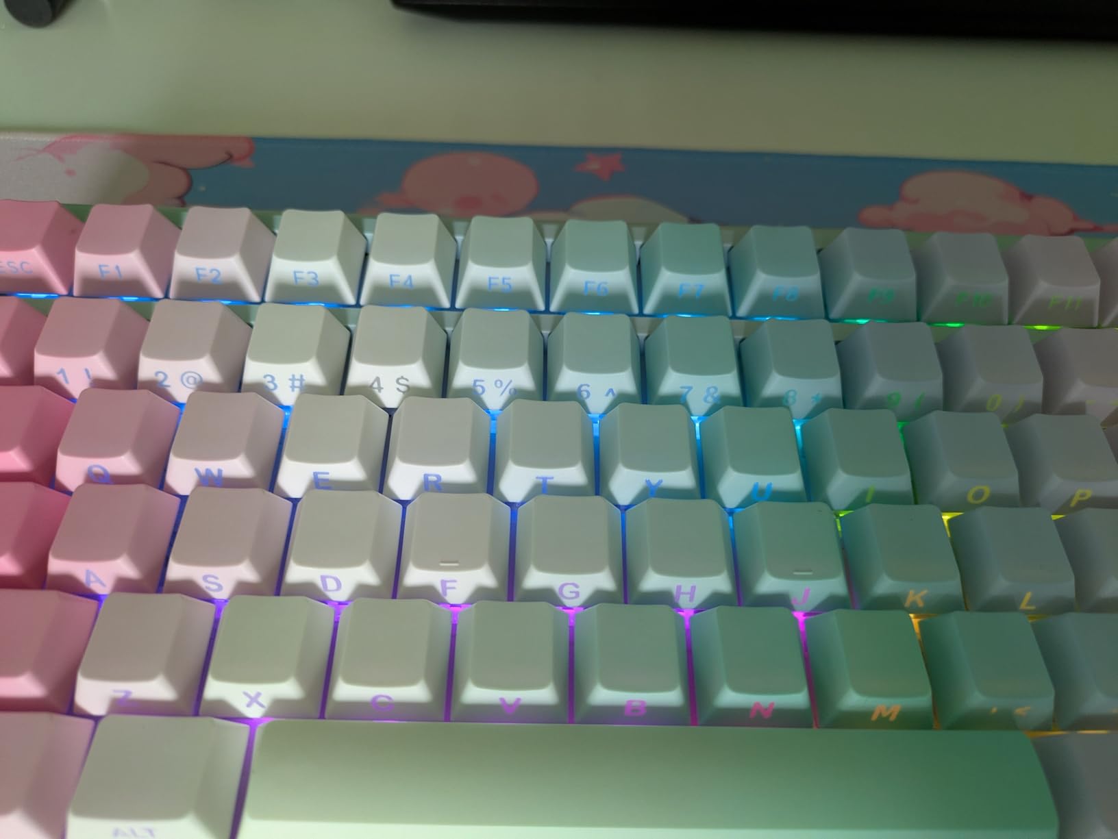 SOLAKAKA A99 Pro Mechanical Keyboard with LCD Screen & Metal Knob, Wireless Gaming Keyboard with BT5.0/2.4GHz/USB-C, Hot Swappable Creamy Keyboard, Gasket Structure, RGB Backlit, for Win/Mac customer photo 2