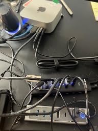 Rosonway 7 Ports Powered USB 3.2/USB C Hub 10Gbps with 4 USB-C 3.2, 3 USB-A 3.2 Ports, 3.3ft Cable and 36W(12V/3A) Power Adapter, Aluminum USB Splitter for Laptop, RSH-H7C4 customer photo 2