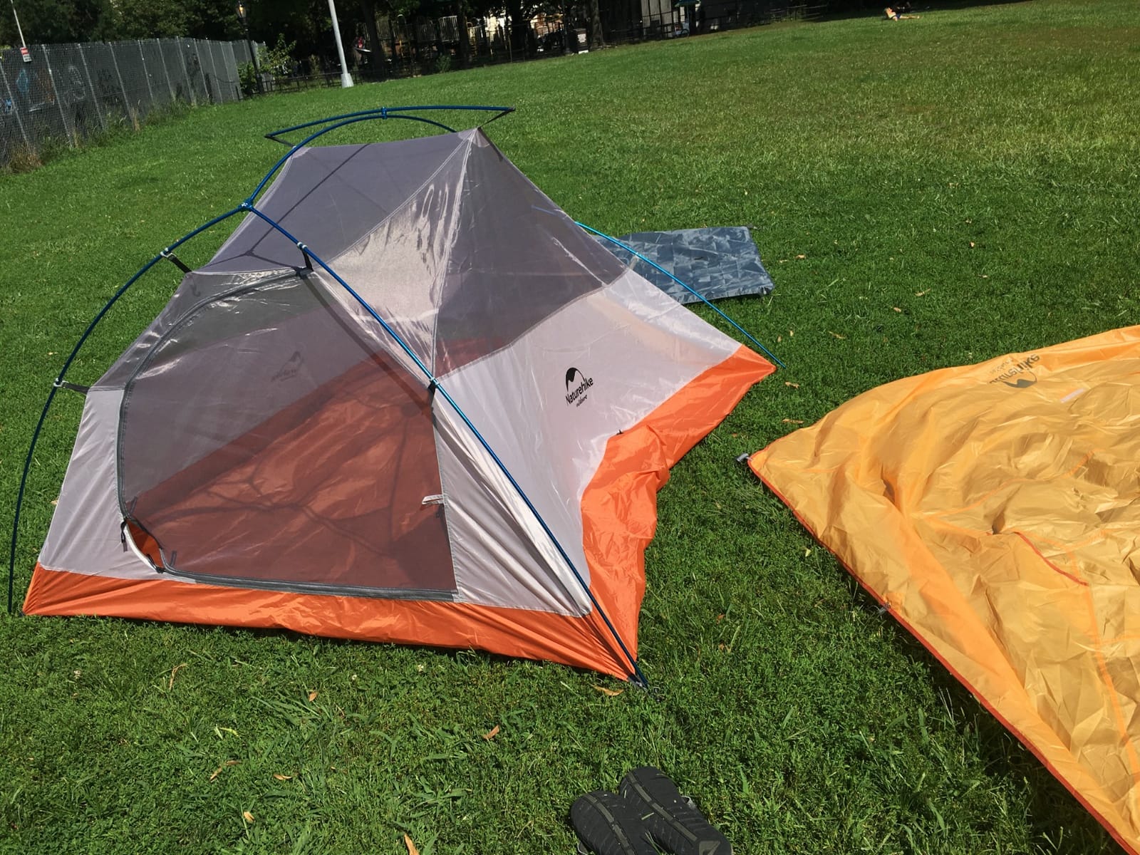 Naturehike Cloud Up 3 Person Backpacking Tent with Footprint - 3 Season Free Standing Lightweight 3 Person Camping Tent | with Footprint, Free Standing, Dome, Camping, Hiking, Waterproof customer photo 1