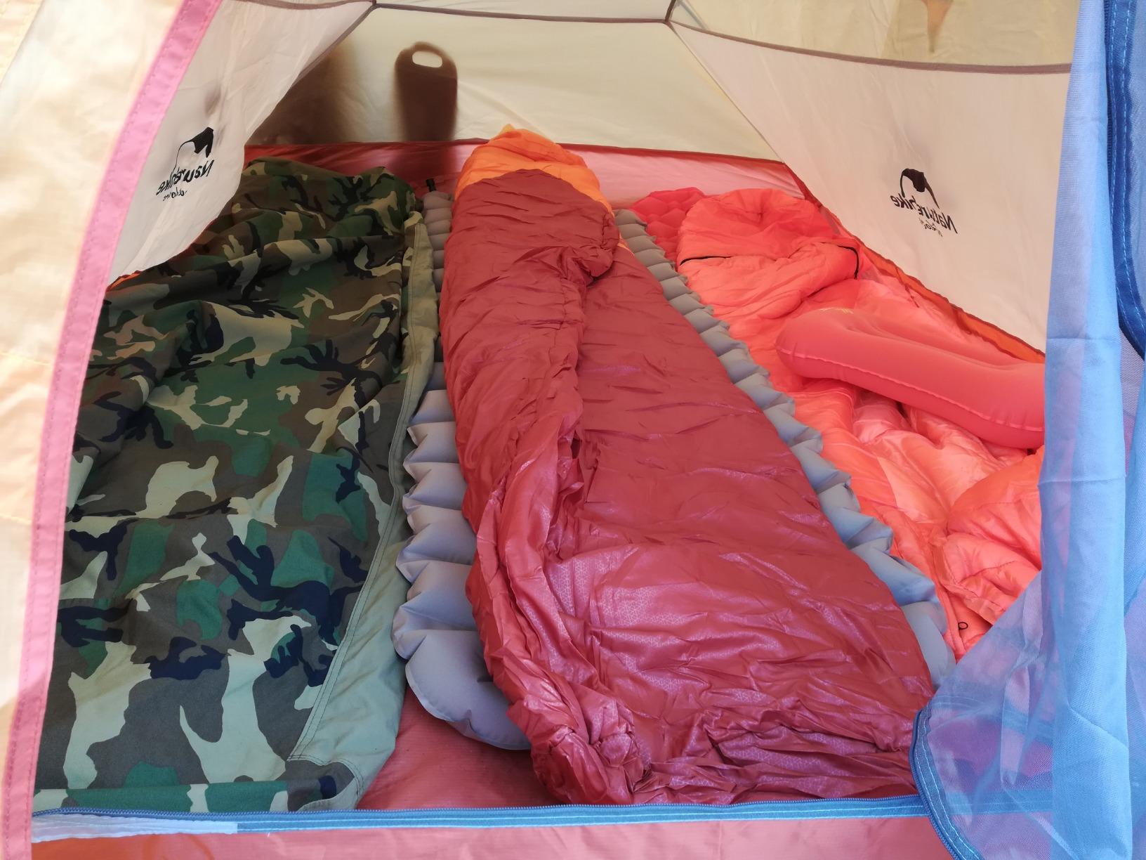 Naturehike Cloud Up 3 Person Backpacking Tent with Footprint - 3 Season Free Standing Lightweight 3 Person Camping Tent | with Footprint, Free Standing, Dome, Camping, Hiking, Waterproof customer photo 2
