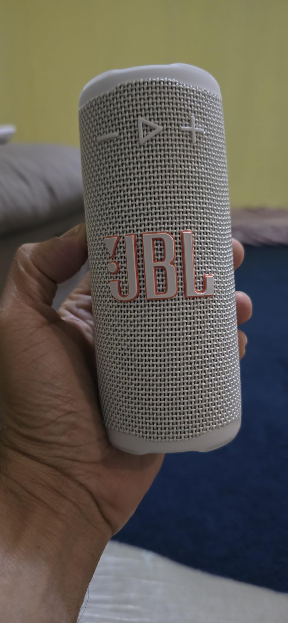 JBL Grip Portable Bluetooth Speaker, Waterproof, Ambient Light - Teal customer photo 1