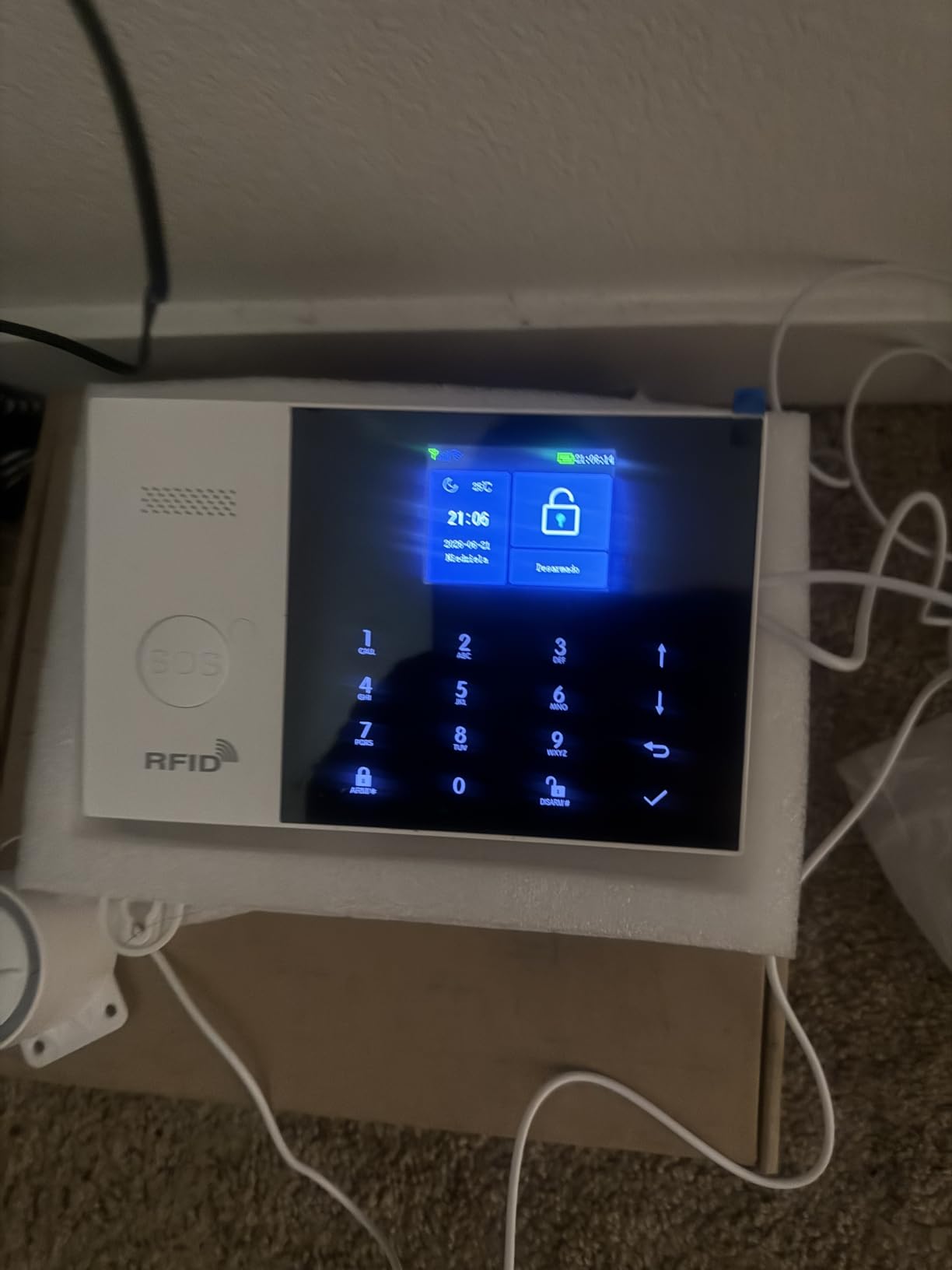 PGST Home Security Systems 12-Piece Kit (Newest Model), WiFi+GSM/4G with Mobile App Control and Alerts Wireless Smart Home or Business Security System, No Monthly Fees, Works with Alexa, Smart Life/Tuya customer photo 1