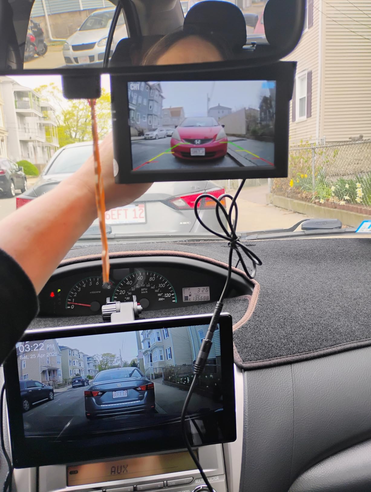 AUTO-VOX Solar Wireless Backup Camera, 5