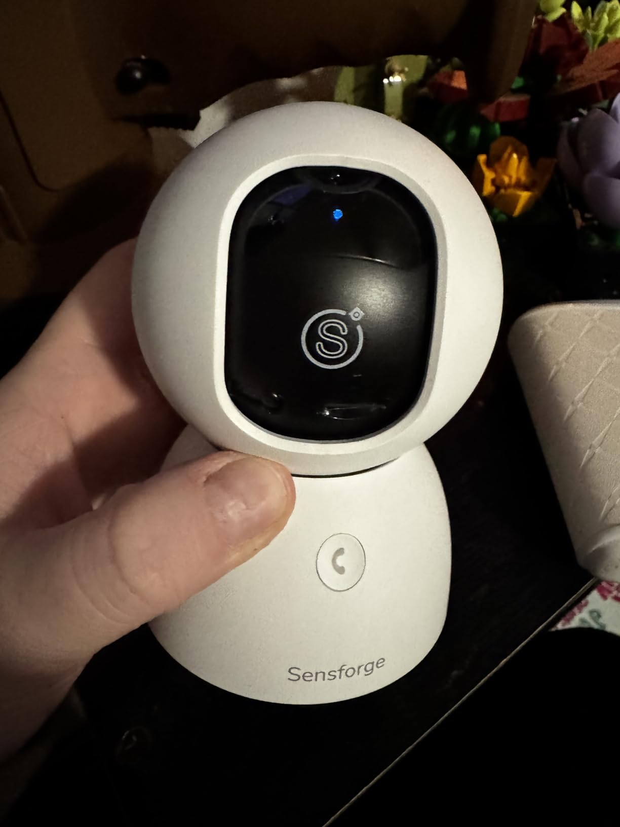 SensForge 2.5K Rechargeable Pan-Tilt Security Camera, 360° Dual-Band WiFi Home Camera, Smart AI Human & Pet Detection, 64GB microSD Card Included, Two-Way Talk, Optional AI + Storage Upgrade customer photo 1