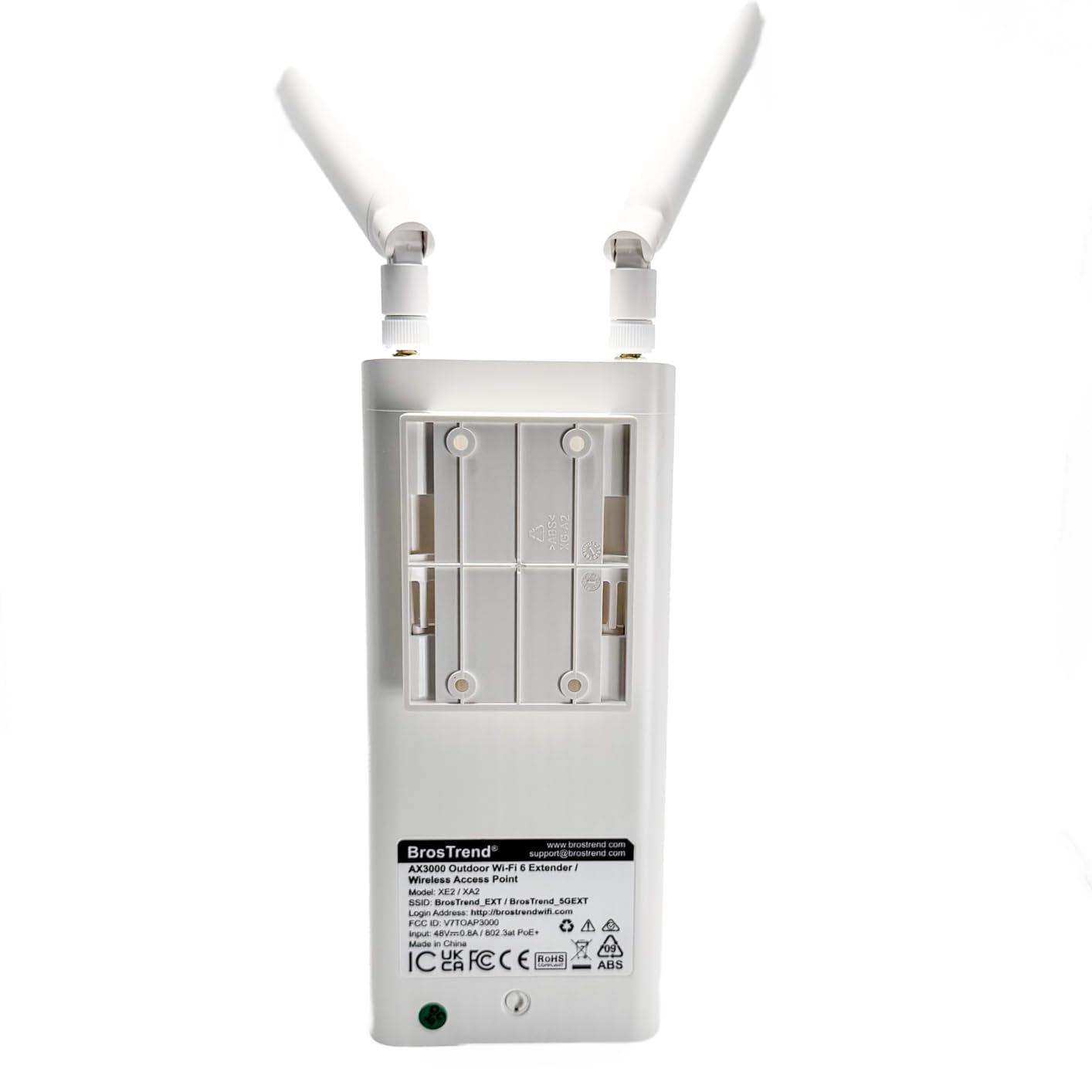 BrosTrend AX3000 WiFi 6 Outdoor Access Point Long Range, High Gain Antennas | PoE Gigabit Wireless Access Point, IP65 Weatherproof, Dual Band, Universal Compatible with Starlink, Cameras, Yard, Farm, RV customer photo 2