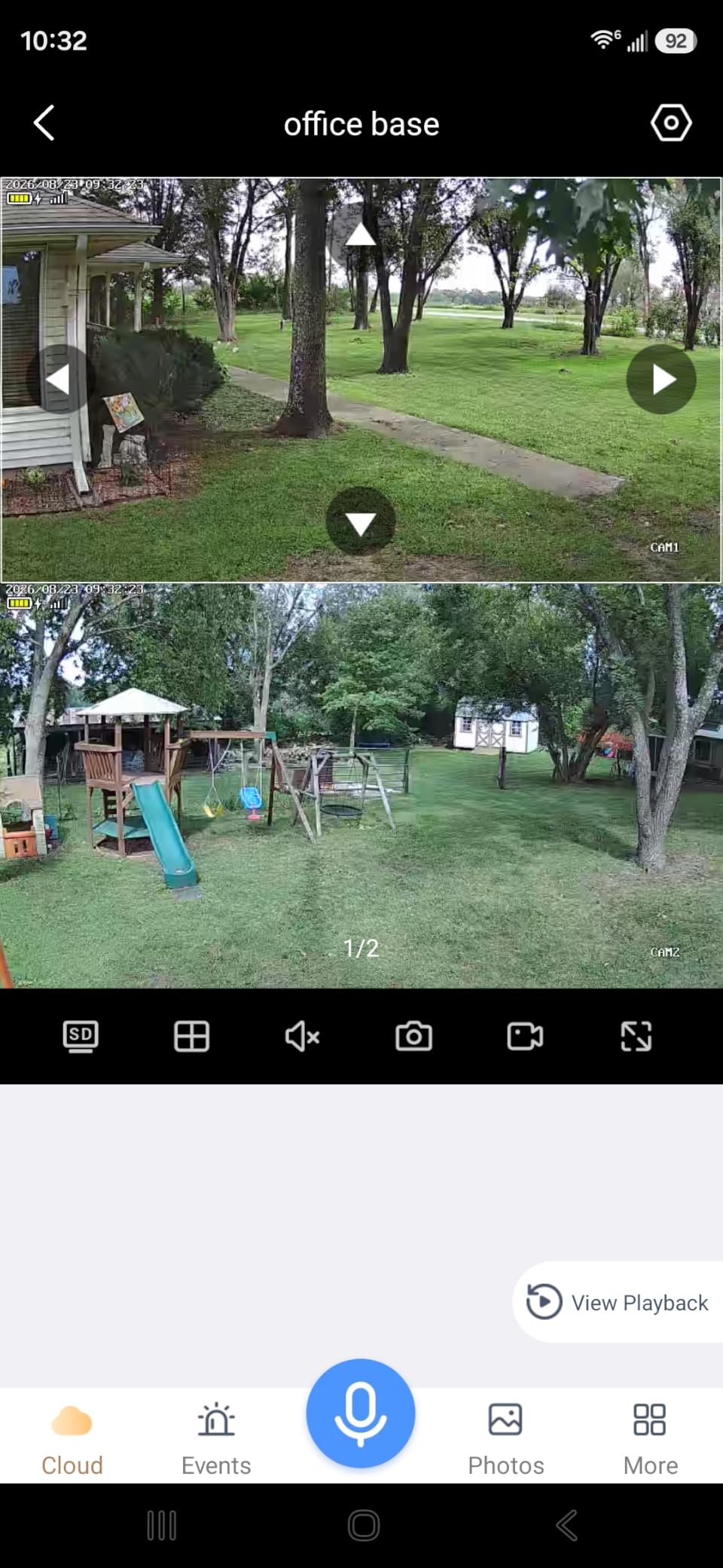 4MP Cameras for Home Security, 64GB Local Storage, No Subscription | Solar Powered, 360 PTZ Surveillance, 5G & 2.4G WiFi, Color Night Vision, PIR + AI Motion Detection, IP66 Waterproof, WIFI 6 customer photo 2