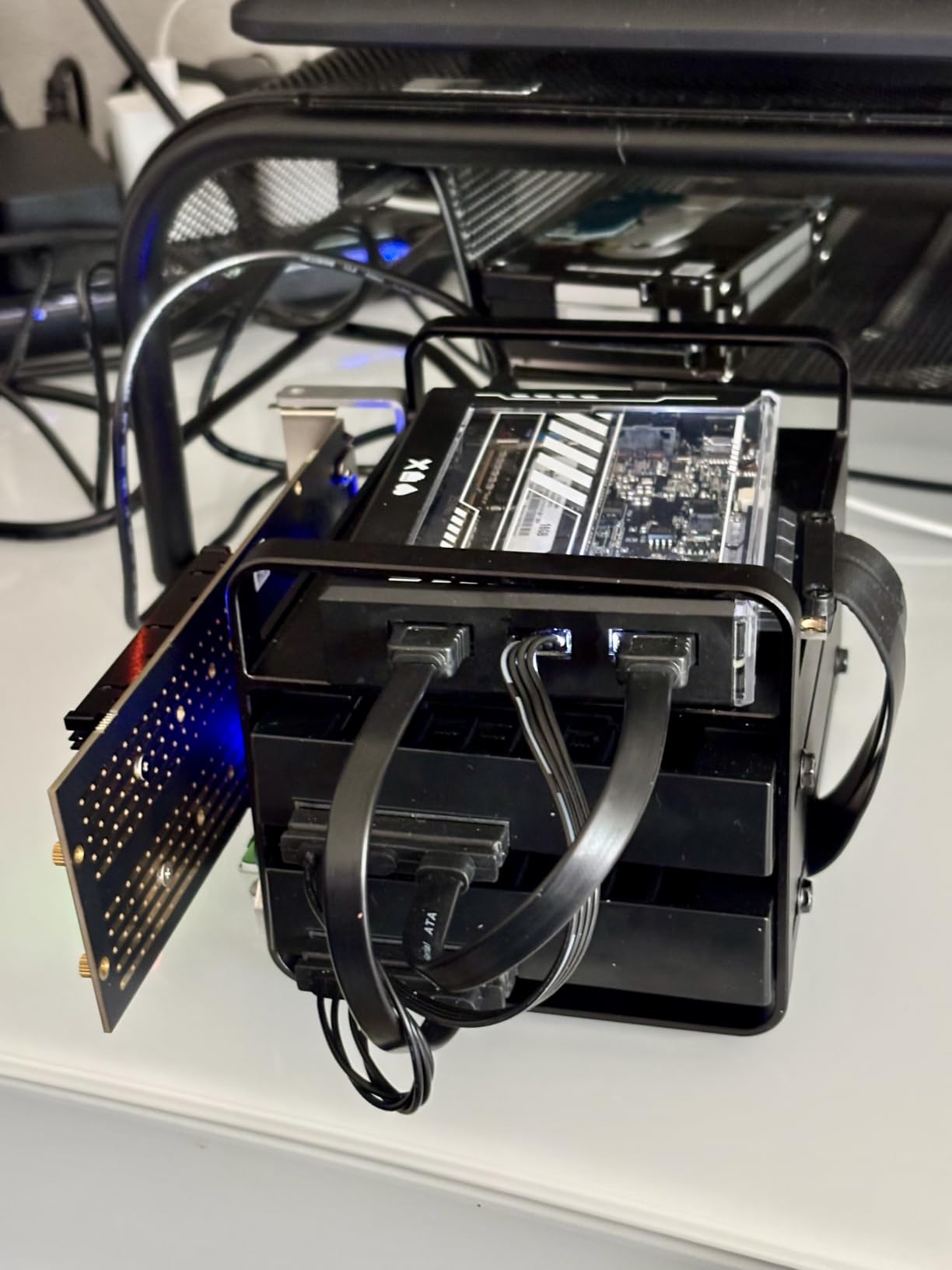 2 Bay DIY NAS Kit, x86 Home Server, Intel Quad-Core, 16GB RAM, | Dual SATA, PCIe x4 Expansion, Docker Ready, Plex, Home Assistant customer photo 1