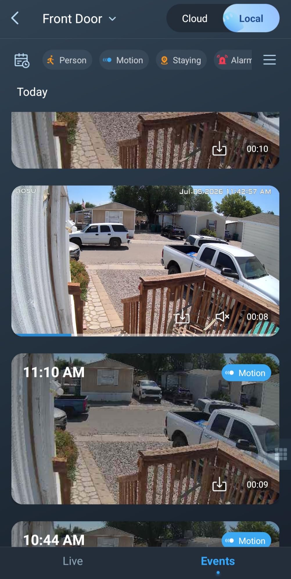 aosu 2K Solar Security Cameras Wireless Outdoor System, 6-Cam-Kit customer photo 2