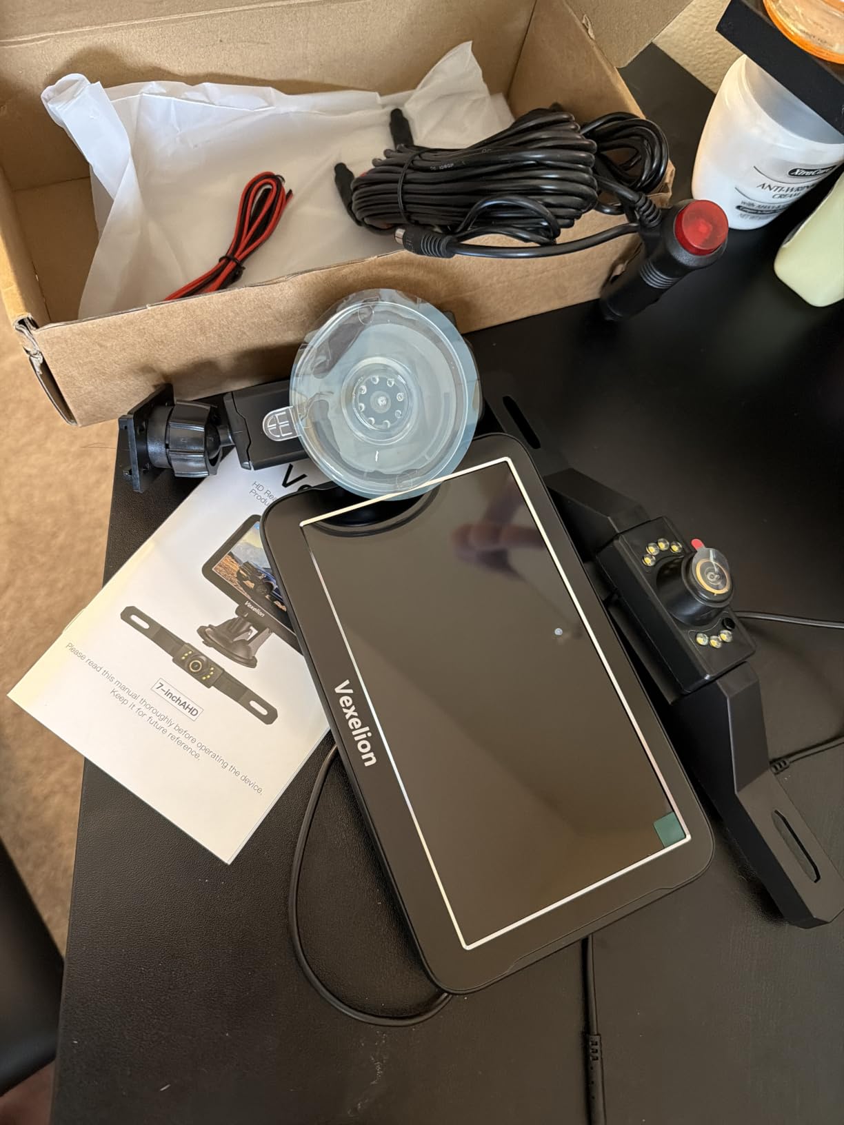 2K Backup Camera Kit, 7 Inch Monitor, Wired Zero-Lag, Night Vision customer photo 1