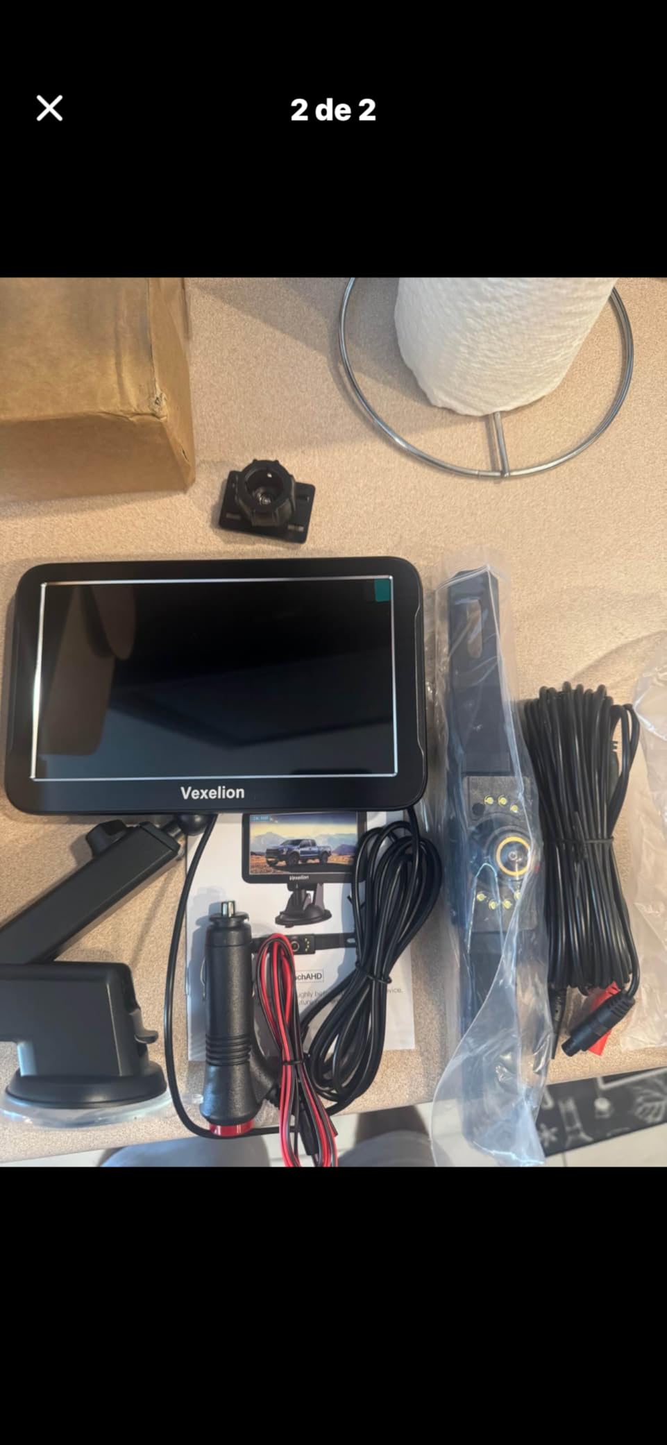 2K Backup Camera Kit, 7 Inch Monitor, Wired Zero-Lag, Night Vision customer photo 2