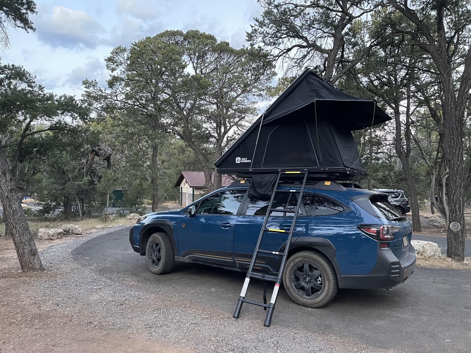 Rooftop Tent Hard Shell with Winter Thermal Layer,Pop Up Car Roof Top Tent customer photo 1