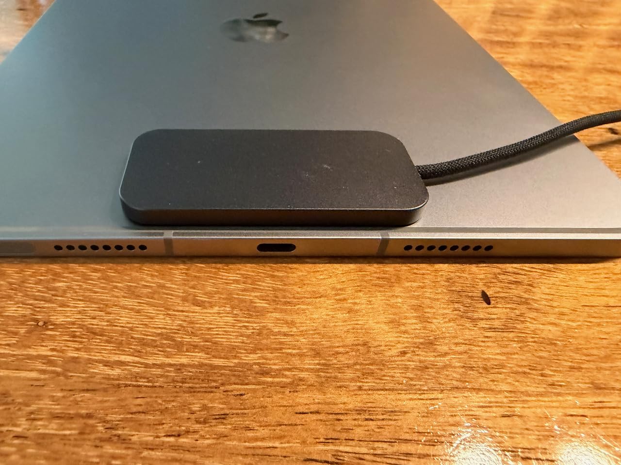 Magnetic Wireless Charger for iPad Air 13(M2/M3/M4) and iPad Pro | 12.9inch(3rd/4th/5th/6th),27W Fast Charging Smart Connector Charger,with USB-C Cord Cable customer photo 1