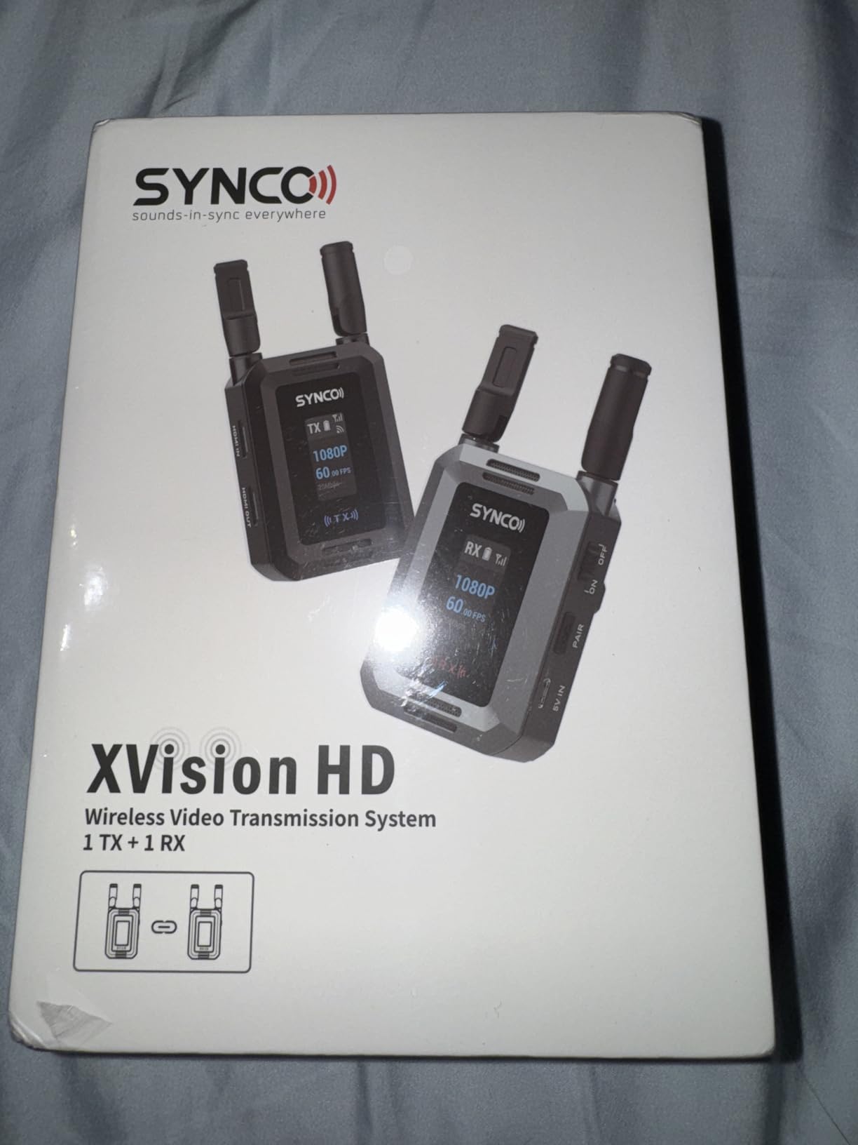Synco Xvision Wireless Video Transmission System 300 Meters 1080P 60fps HDMI Transmitter and Receiver for Photography Live Streaming customer photo 2