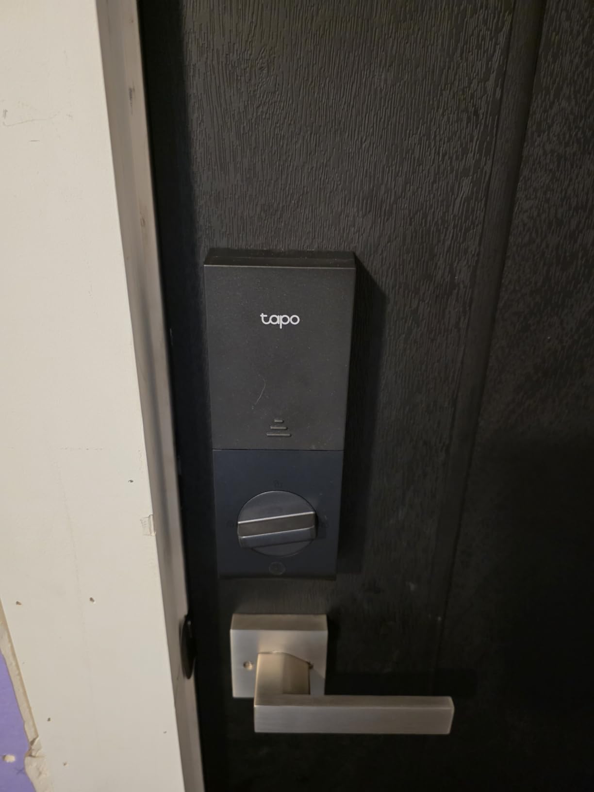 Tapo Smart Door Lock Wi-Fi Deadbolt, Palm & Fingerprint Recognition, DL130 | Keyless Entry, In-App Monitoring with Scheduled Access, 1-Year Rechargeable Battery, Auto-Lock, IP65, Fits Standard Doors customer photo 2