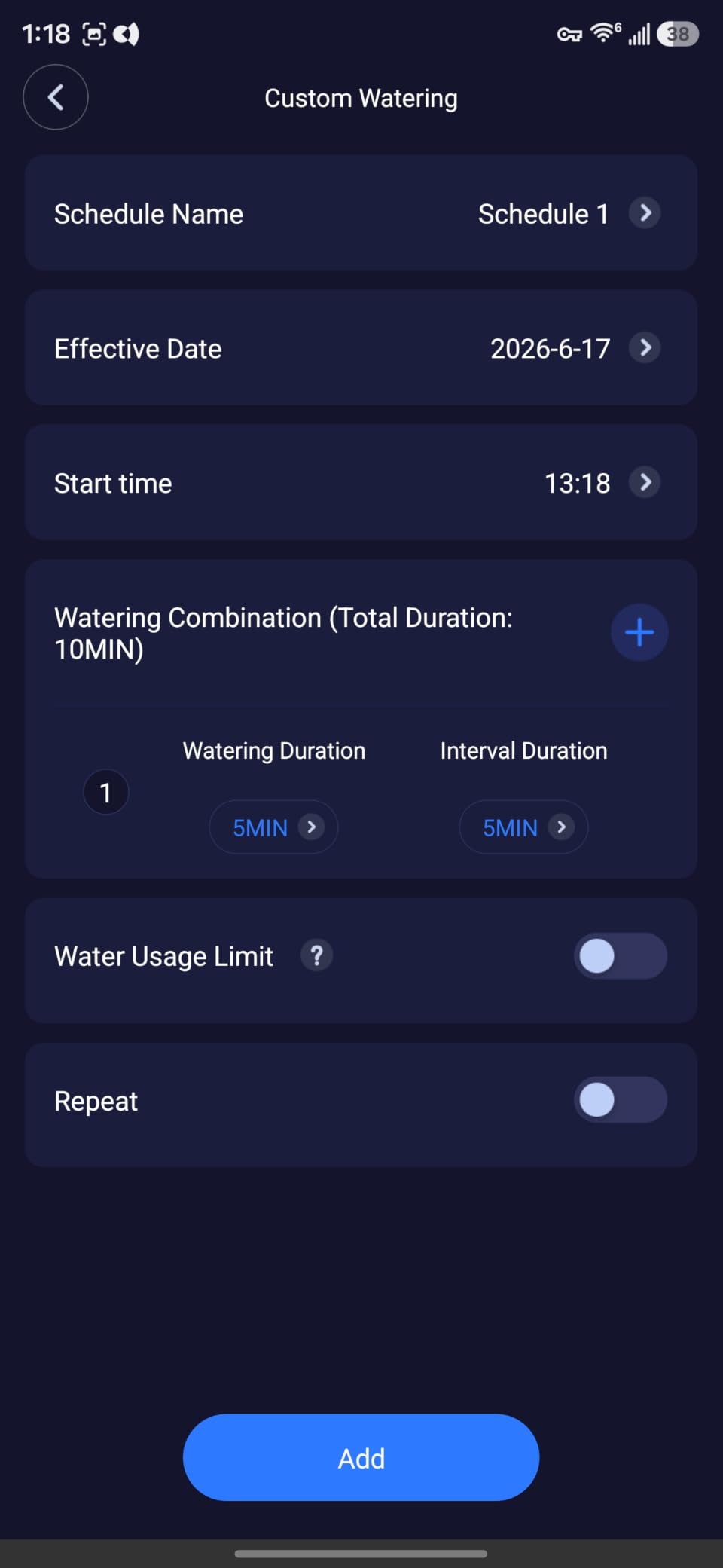 GoveeLife H5901 Smart WiFi Sprinkler Timer with Gateway, 1 Water Outlet | 1640ft Gateway-Device Range, App Remote Control, Weather Adaptive, Brass Connectors, IP67, 2Yr Battery, for Garden/Lawn/Yard customer photo 1