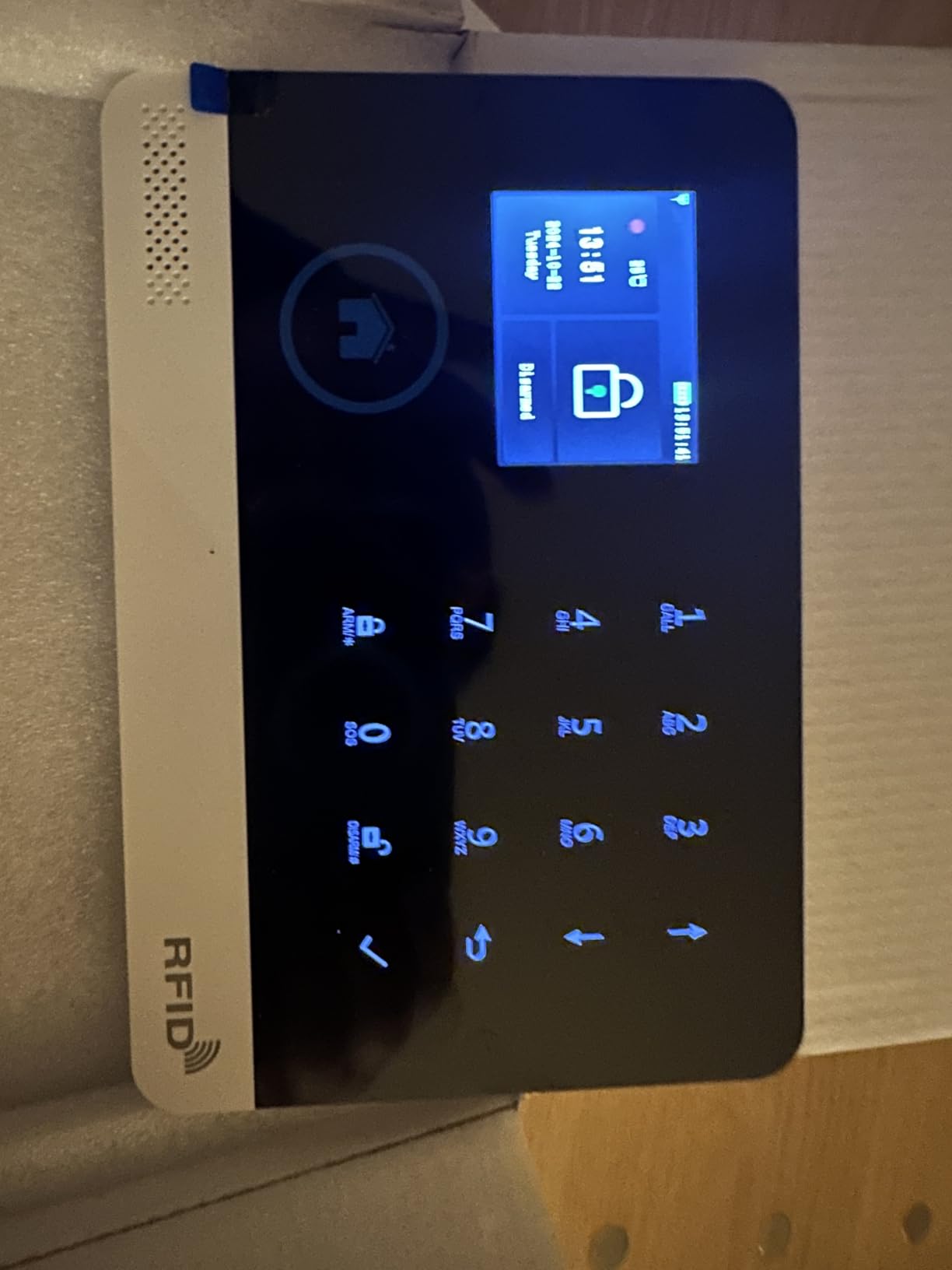 Wireless Home Security System,21Pcs DIY Kit with Motion Sensors,SOS Button,Remote,Door/Window Sensors,APP Insta Alert Compatible with Alexa,for Smart Life or Tuya APP,NO Monthly Fees customer photo 2