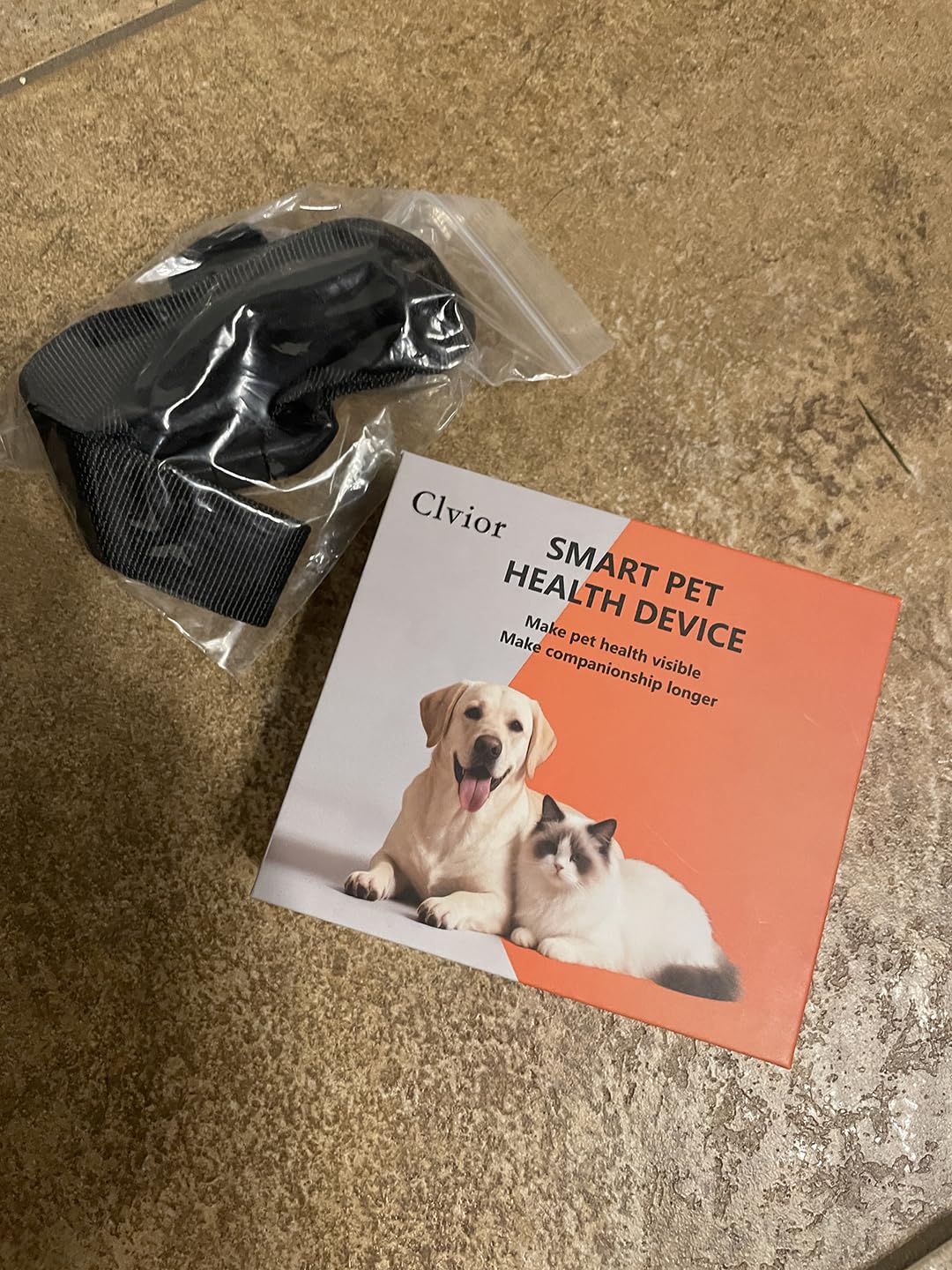 Smart Dog Health Monitoring Collar, Heart Rate, Respiratory & Activity Tracker with Wellness Insights, Waterproof Pet Collar with App (No Monthly Fee) customer photo 1