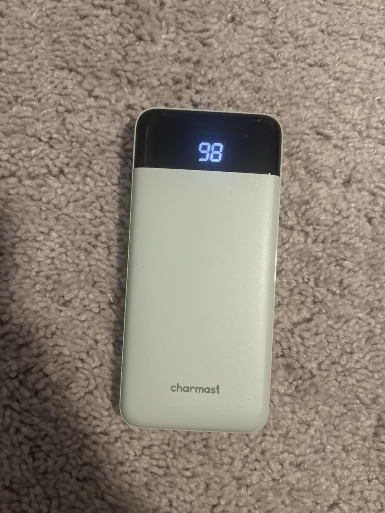 charmast Portable Charger Power Bank with Reinforced Built-in 4 Cables | 10000mAh, 6 Outputs 3 Inputs, Travel Essentials, Carry-on Only, 3A Fast Charging Portable Phone Charger for iPhone Samsung Pixel customer photo 1