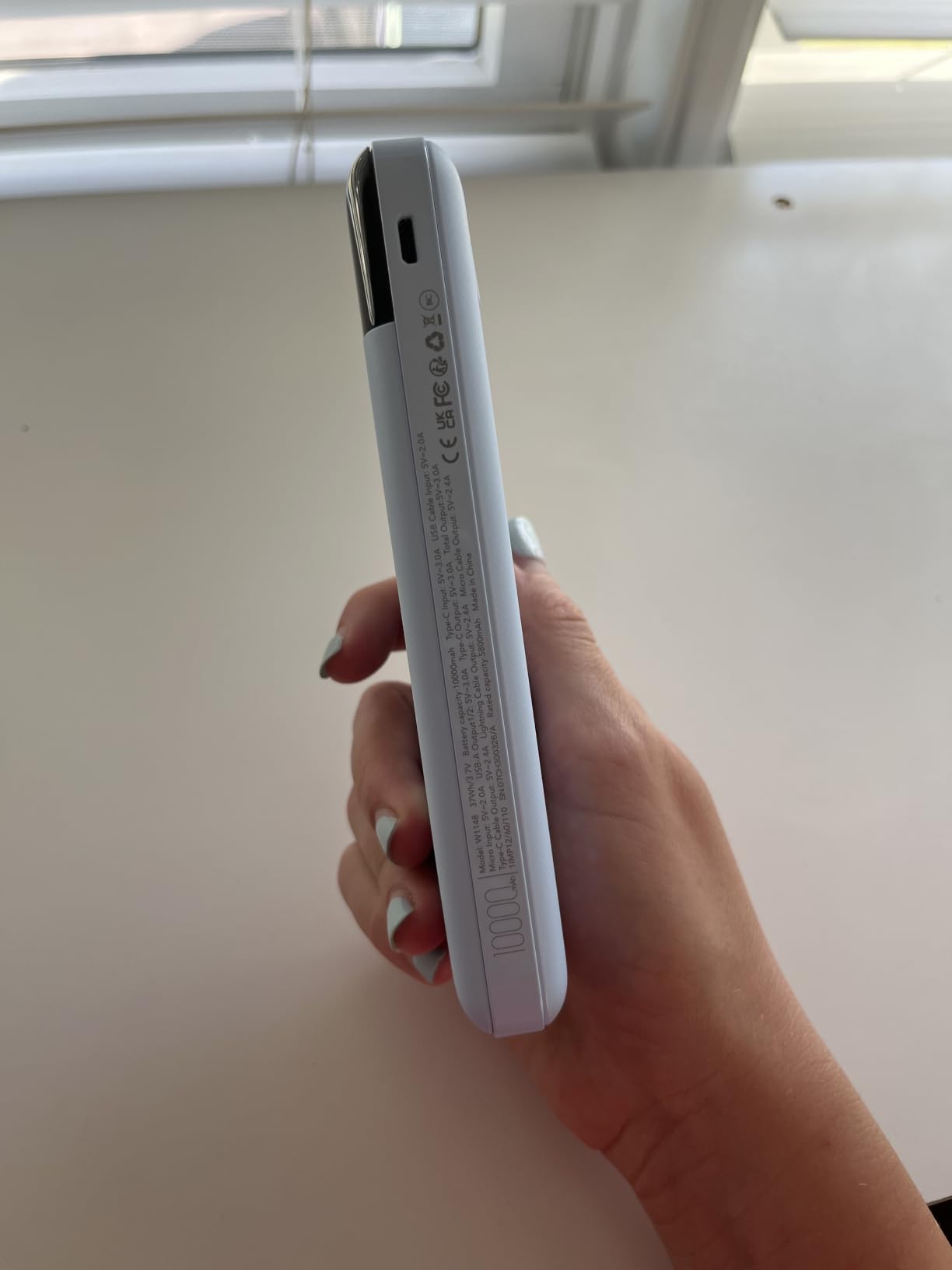 charmast Portable Charger Power Bank with Reinforced Built-in 4 Cables | 10000mAh, 6 Outputs 3 Inputs, Travel Essentials, Carry-on Only, 3A Fast Charging Portable Phone Charger for iPhone Samsung Pixel customer photo 2