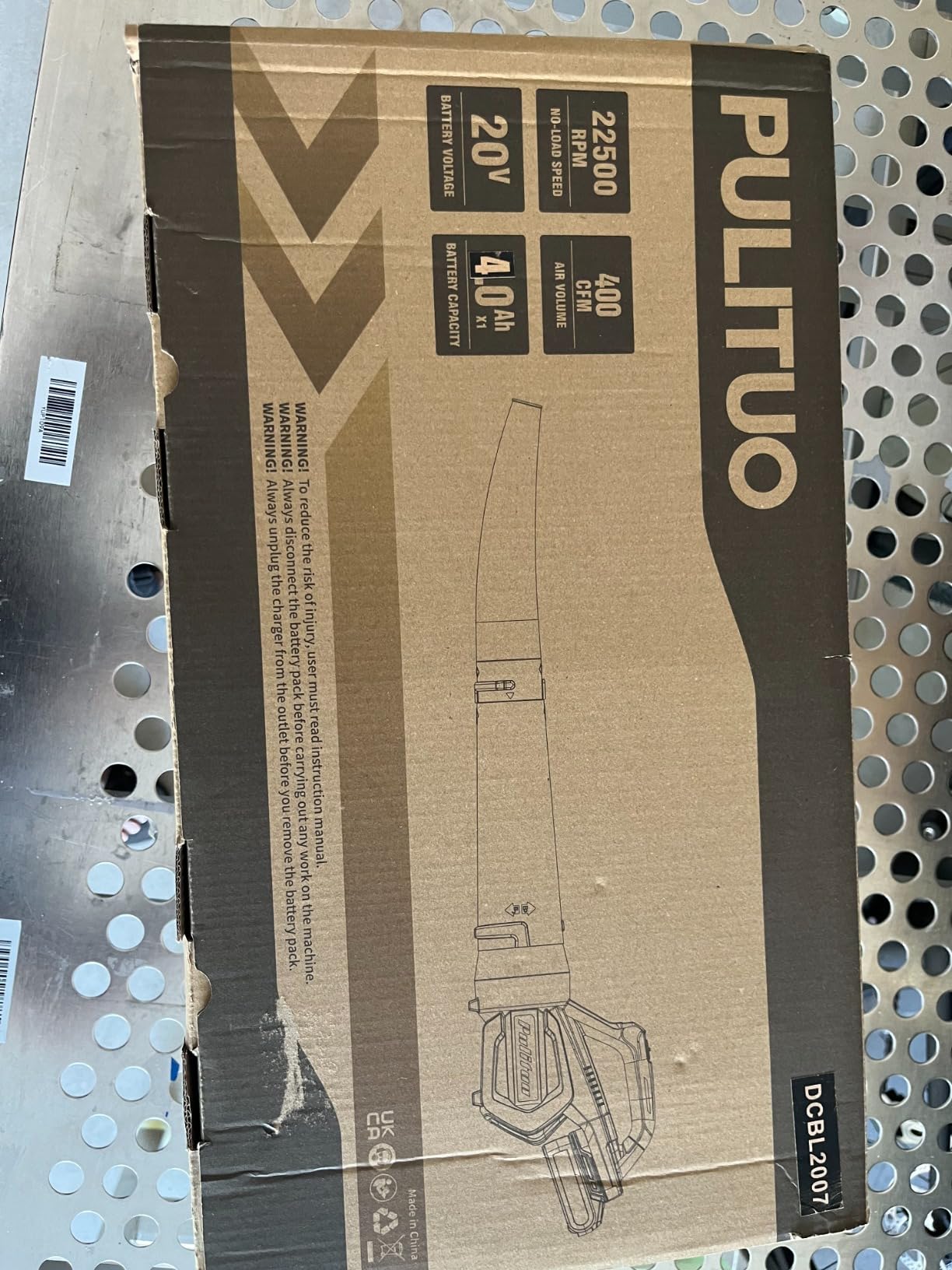 Leaf Blower Cordless with 2X 4.0Ah Batteries and Charger, 150MPH Lightweight Cordless Blower, 3 Speeds Small Battery Operated Leaf Blowers for Lawn Care, Patio, Yard, Leaves, Grass, Dust (Yellow) customer photo 2