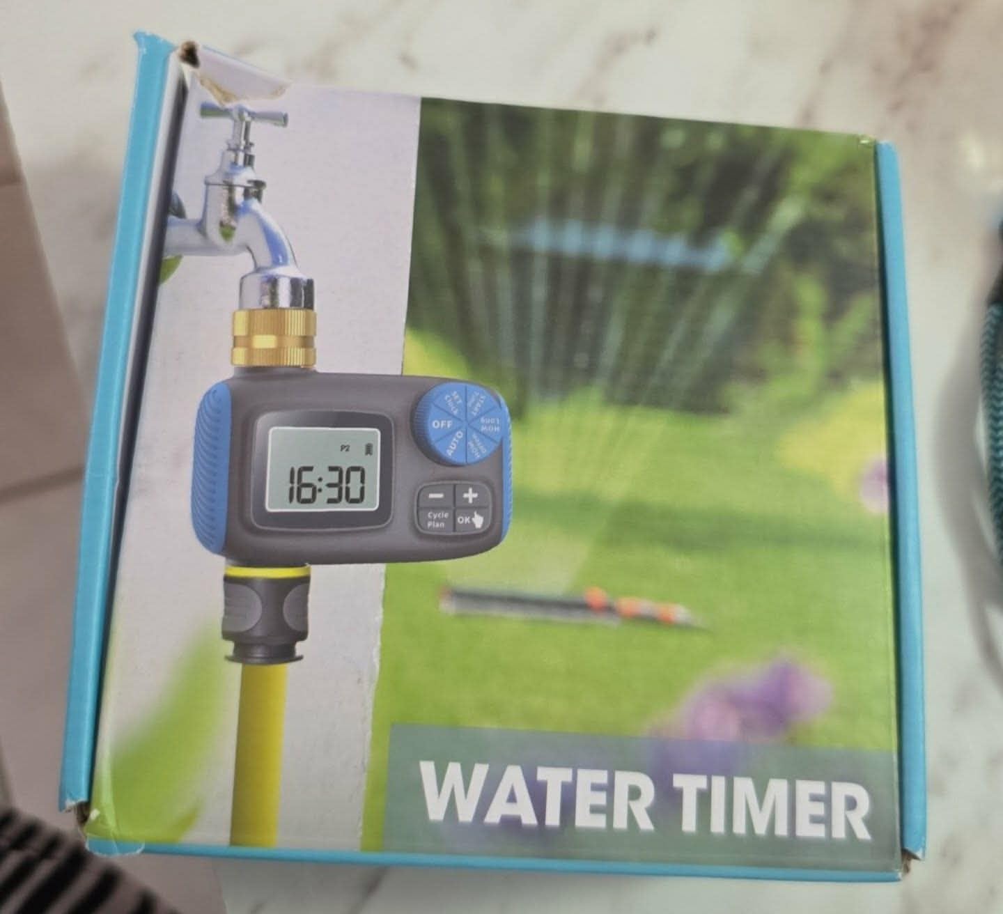 WiFi Sprinkler Timer, Smart Bluetooth Hose Timers | Water Timer for Garden Hose with APP, Digital Irrigation Compatible with Alexa Google, for Outdoor Garden Lawn, 2 Outlet customer photo 1