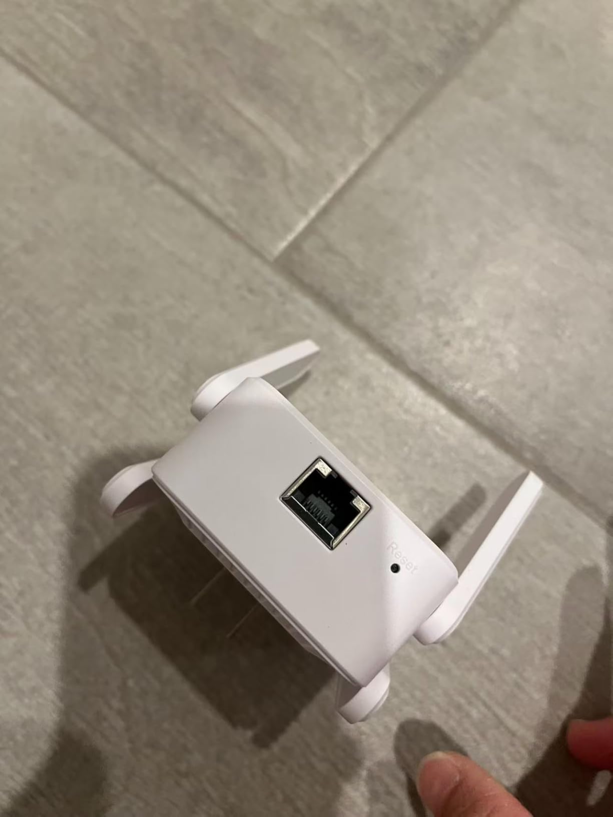 1200Mbps Dual Band WiFi Extender Signal Booster Covers Up to 3600 Sq.ft | Supports 80 devices | Dual Band 5GHz/2.4GHz | Equipped with an Ethernet port for AP mode | 4 antennas customer photo 1