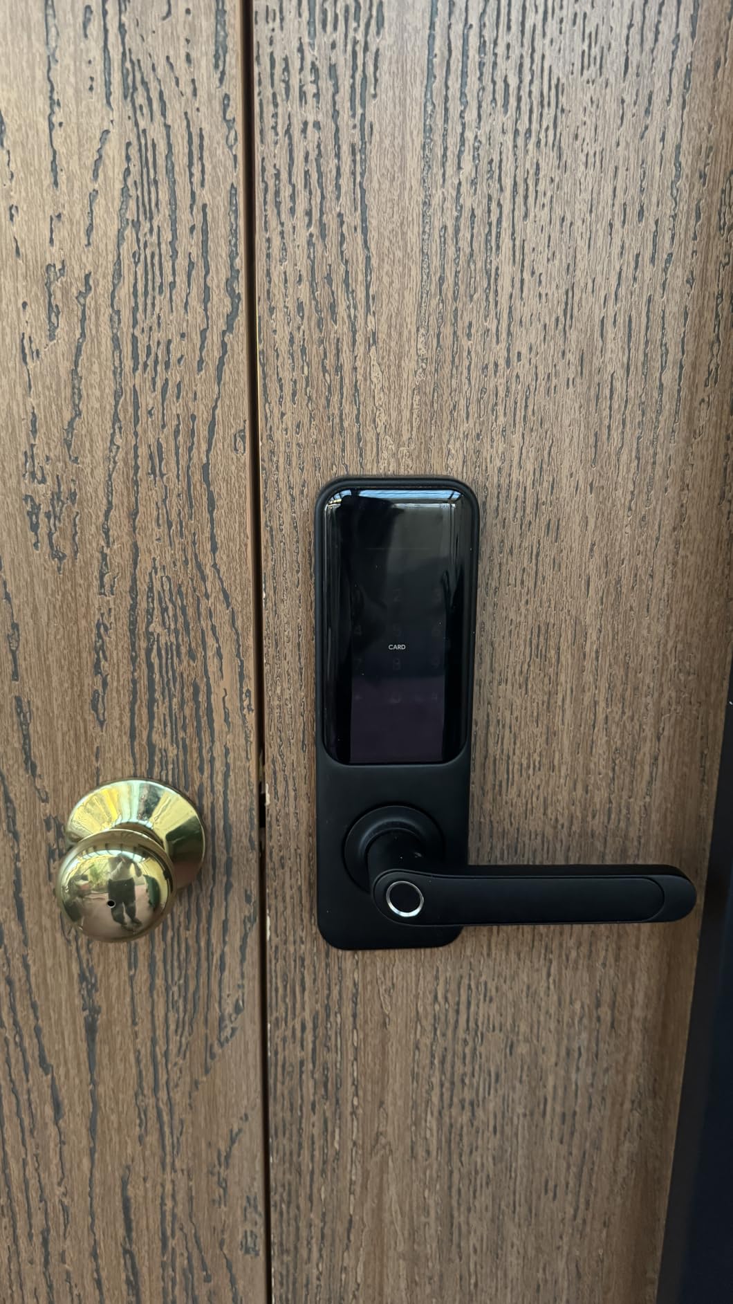 WiFi Video Smart Keypad Door Lock with Camera and Doorbell, Keyless Entry | Electronic Digital Lock for Front Door, Rechargeable Lithium Battery, Two-way Talk, Easy Installation customer photo 1