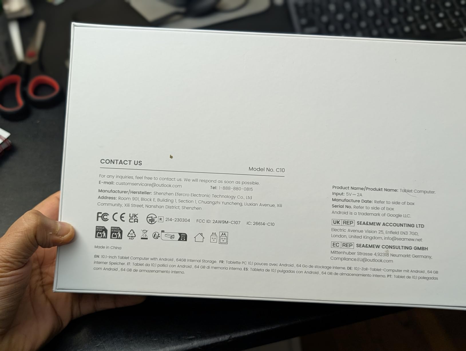 Android Tablet 11 inch with Octa-Core Processor, 36GB RAM + 128GB Storage, 7800mAh Large Battery, Gemini AI, 1TB Expandable, 5G/2.4G WiFi, BT 5.4, Dual Camera customer photo 2