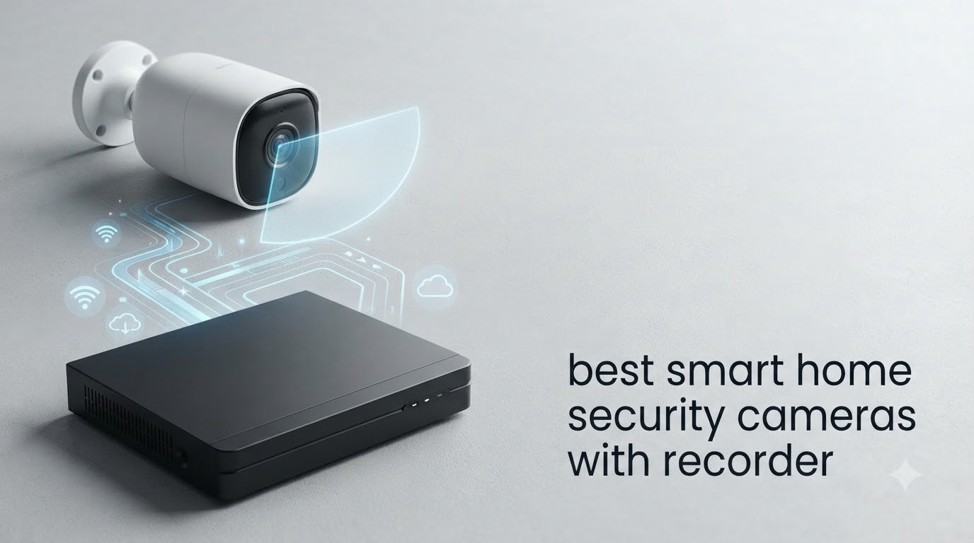 best smart home security cameras with recorder