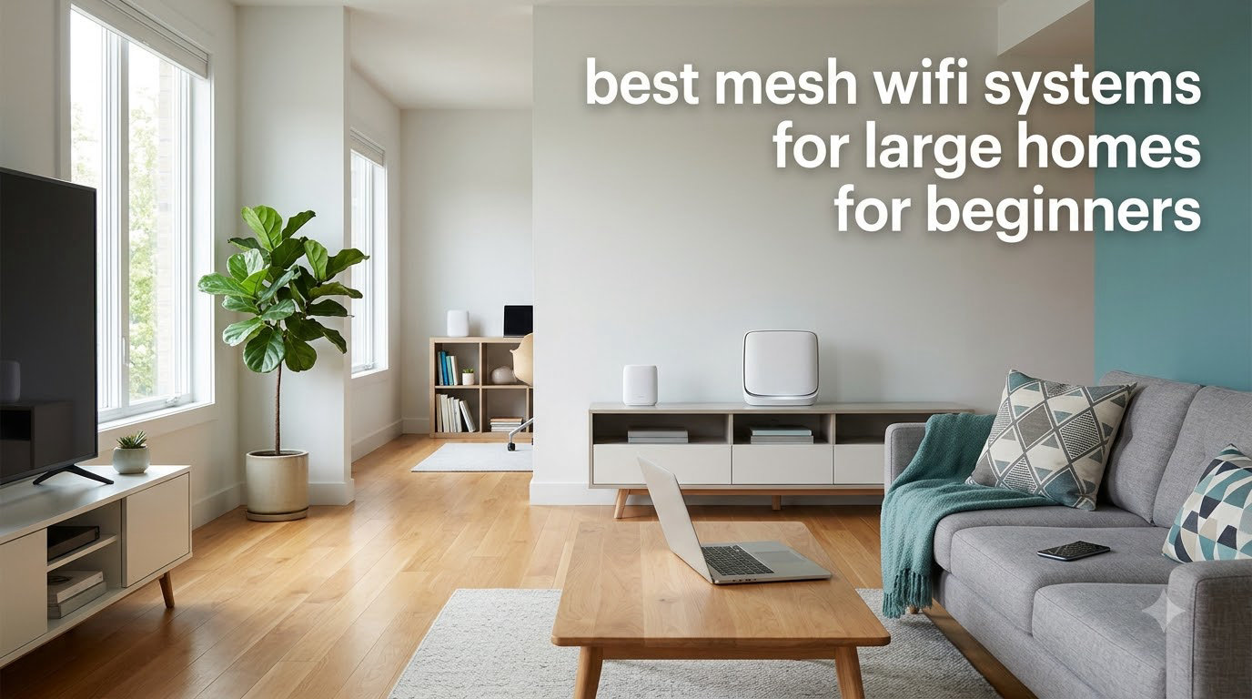 best mesh wifi systems for large homes for beginners