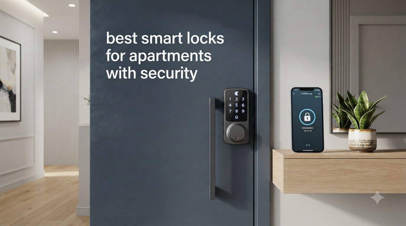 best smart locks for apartments with security